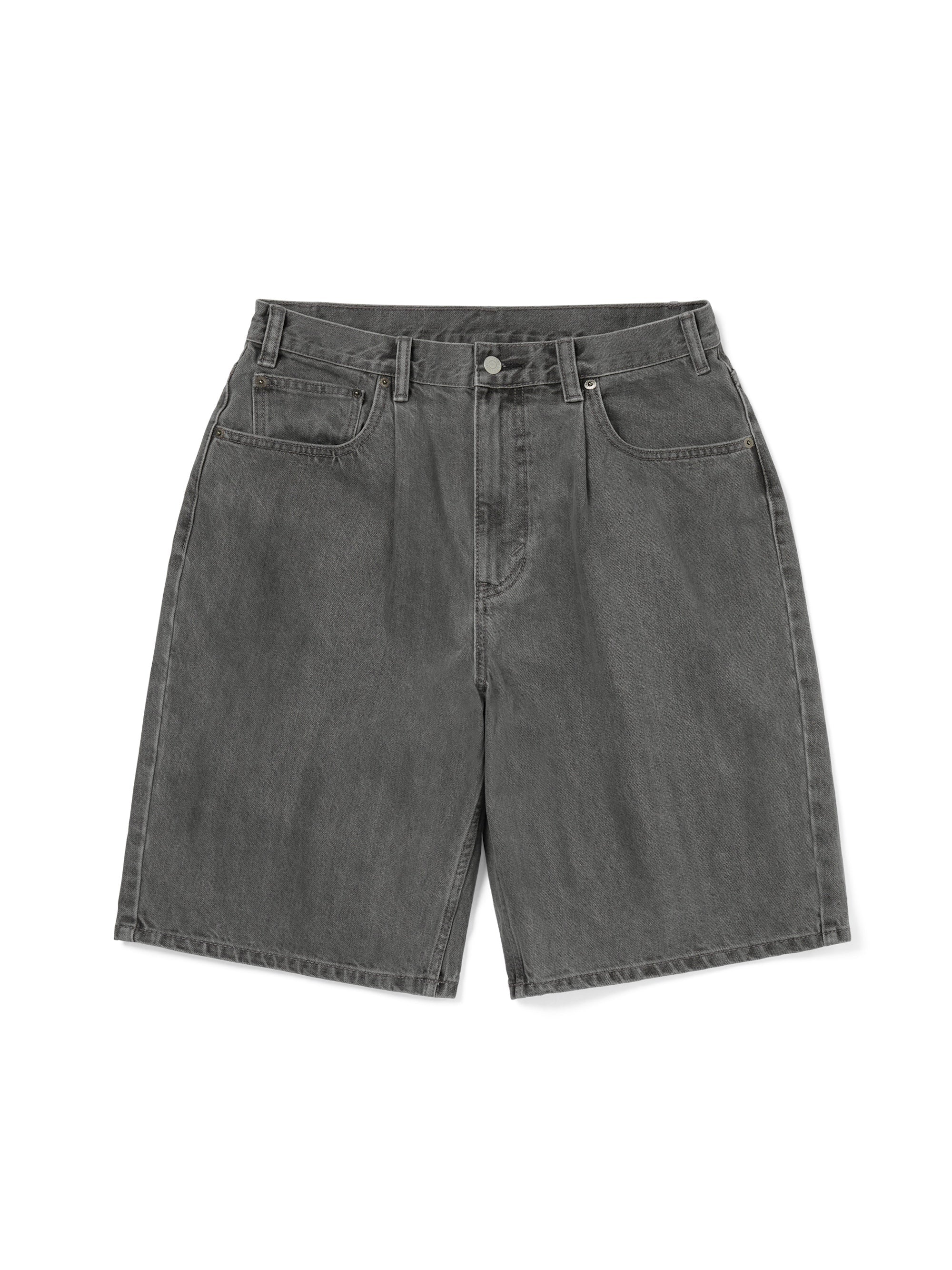 thisisneverthat - Loose Denim Short (Dusty Grey) product image 1 | TRAB K-Fashion Australia