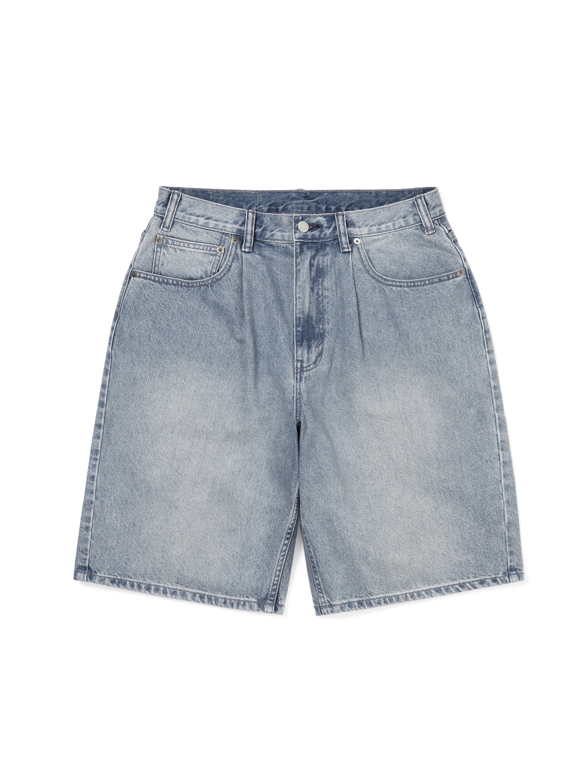 thisisneverthat - Loose Denim Short (Washed Blue) product image 1 | TRAB K-Fashion Australia