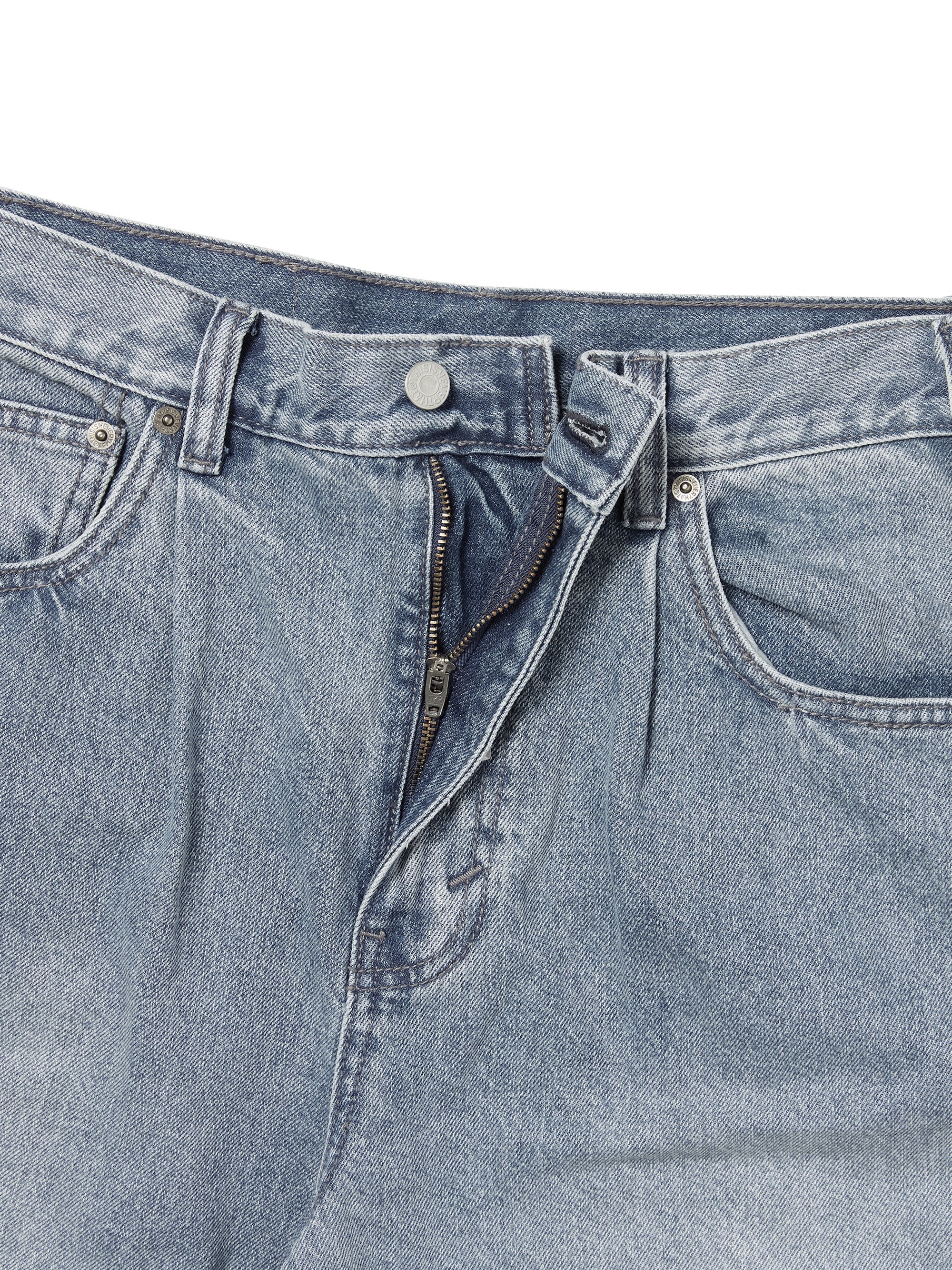 thisisneverthat - Loose Denim Short (Dusty Blue) product image 2 | TRAB K-Fashion Australia