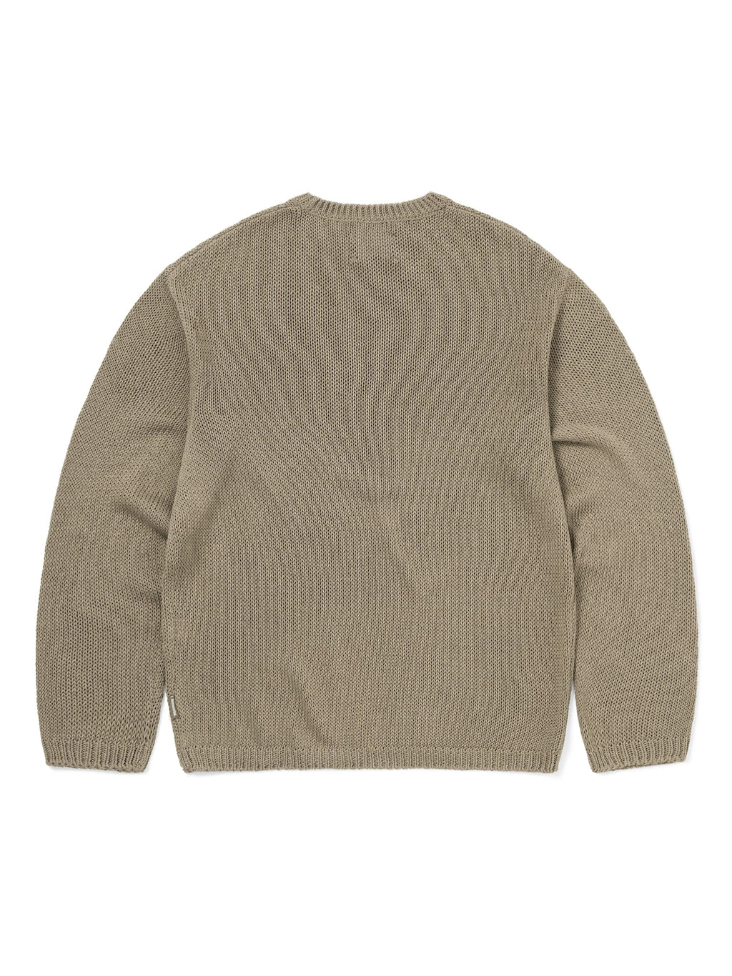thisisneverthat - Loose Gauge Knit Crew Light (Brown) product image 3 | TRAB K-Fashion Australia