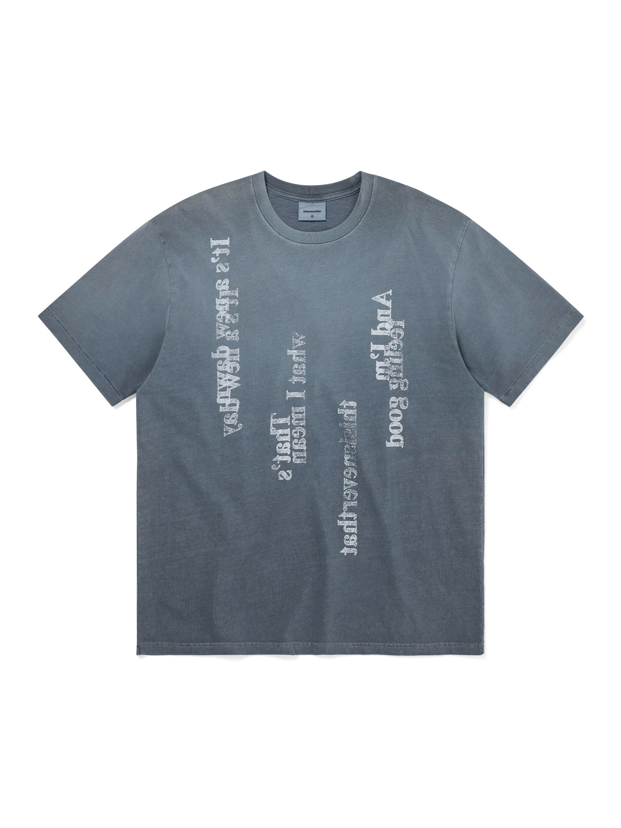 thisisneverthat - Lyrics Tee (Ink) product image 1 | TRAB K-Fashion Australia
