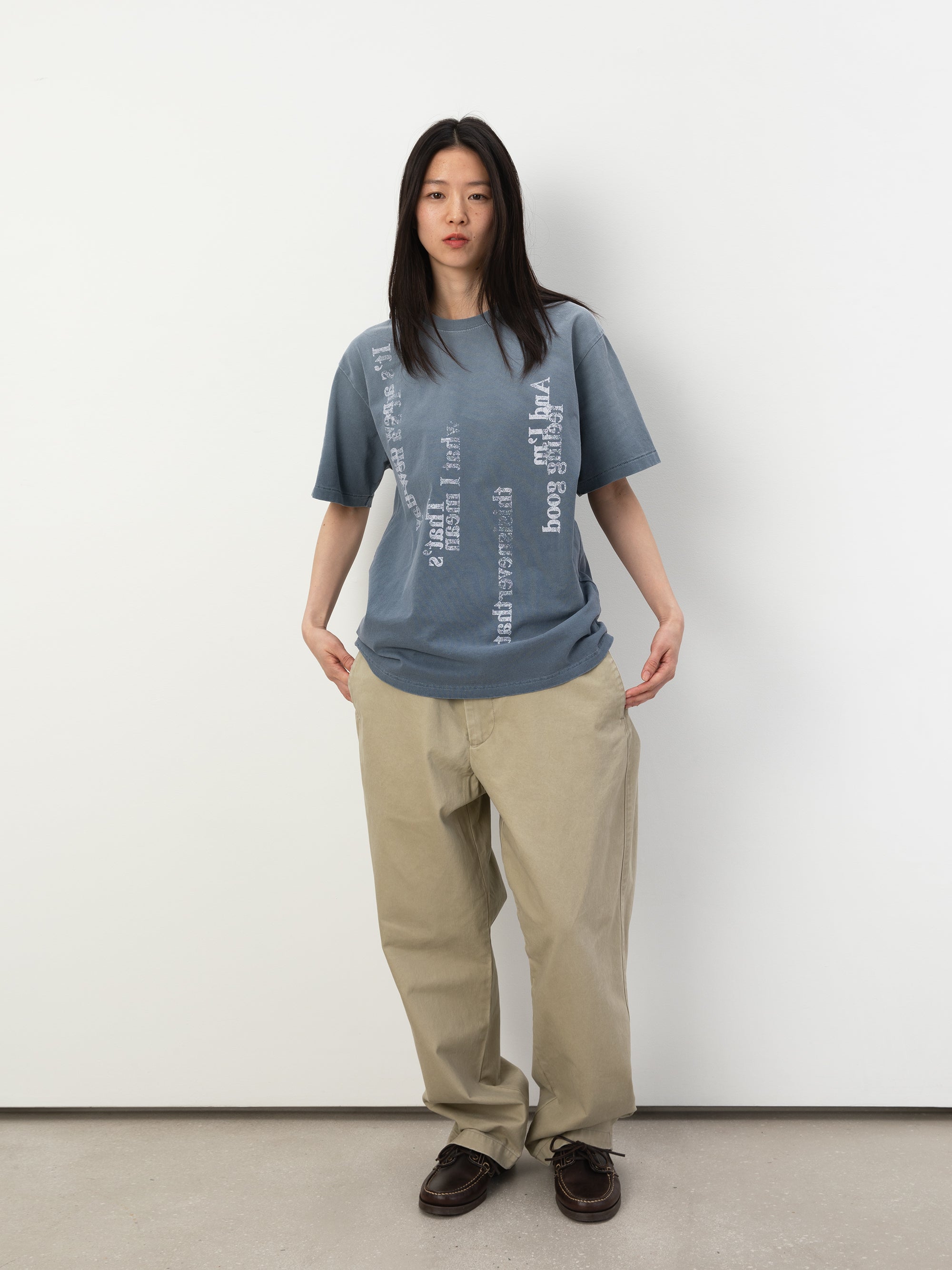 thisisneverthat - Lyrics Tee (Ink) product image 4 | TRAB K-Fashion Australia