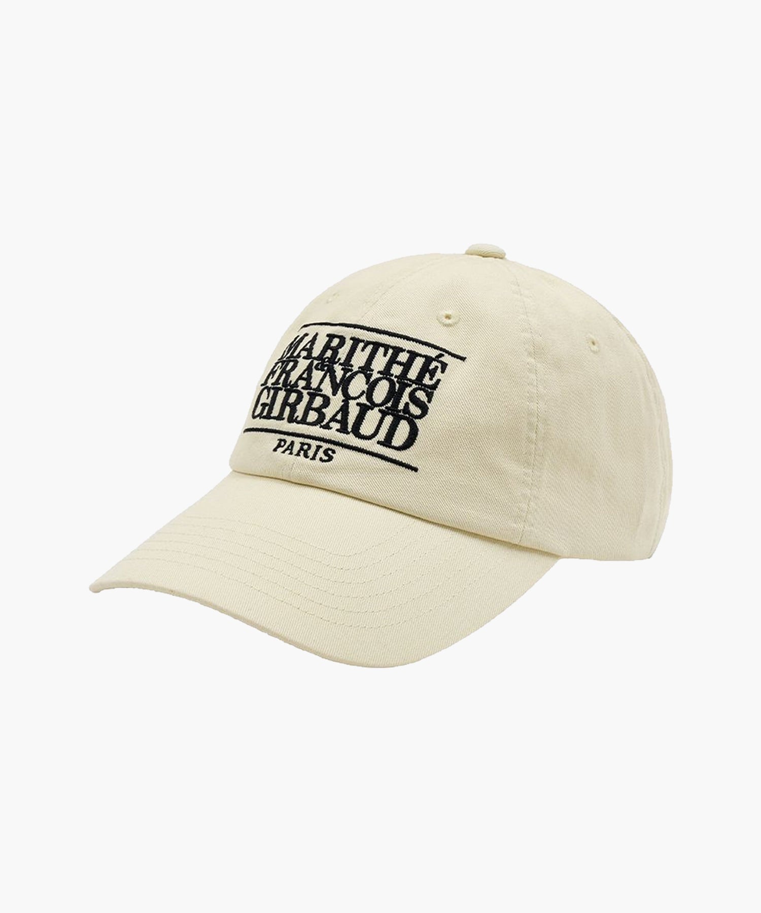 Marithe & Francois Girbaud - Classic Logo Cap (Ivory) product image 1 | TRAB K-Fashion Australia