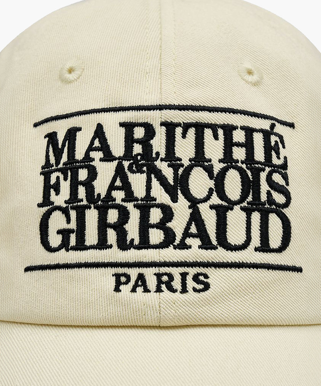 Marithe & Francois Girbaud - Classic Logo Cap (Ivory) product image 3 | TRAB K-Fashion Australia