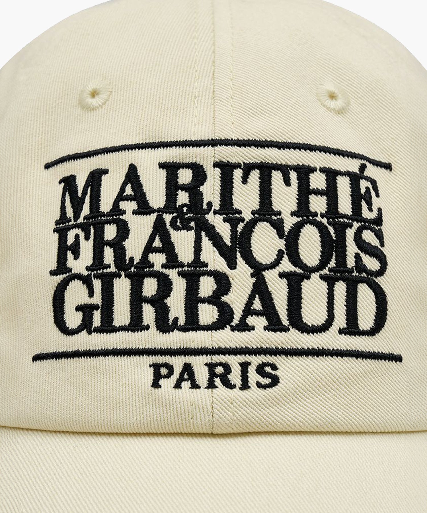 Marithe & Francois Girbaud - Classic Logo Cap (Ivory) product image 3 | TRAB K-Fashion Australia