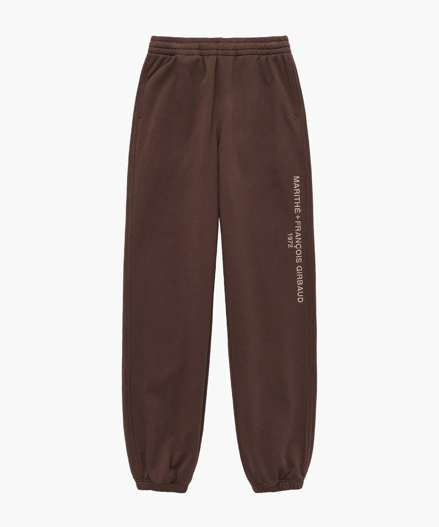 Marithe & Francois Girbaud - Lettering Logo Sweatpants (Brown) product image 7 | TRAB K-Fashion Australia