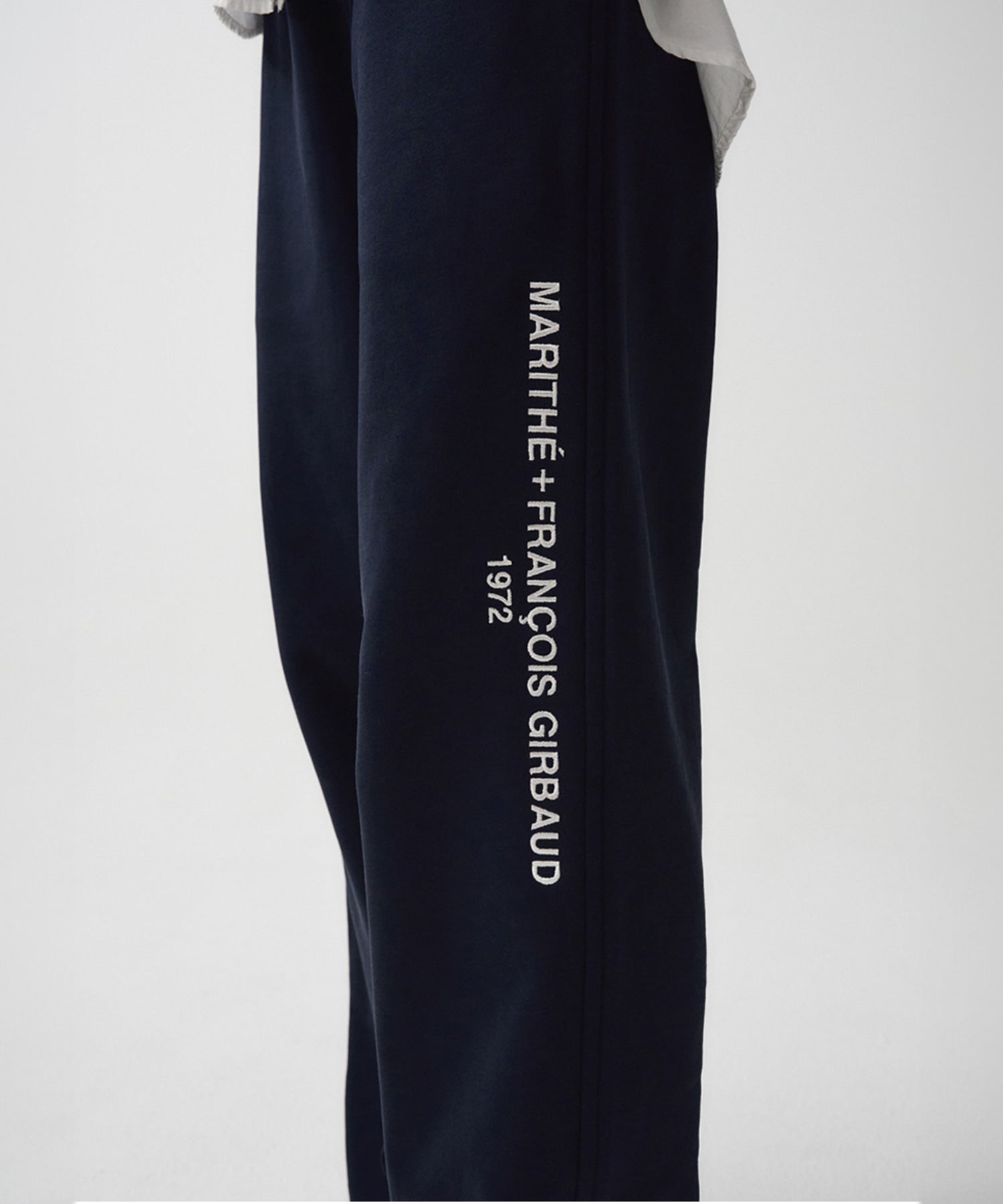 Marithe & Francois Girbaud - Lettering Logo Sweatpants (Navy) product image 5 | TRAB K-Fashion Australia