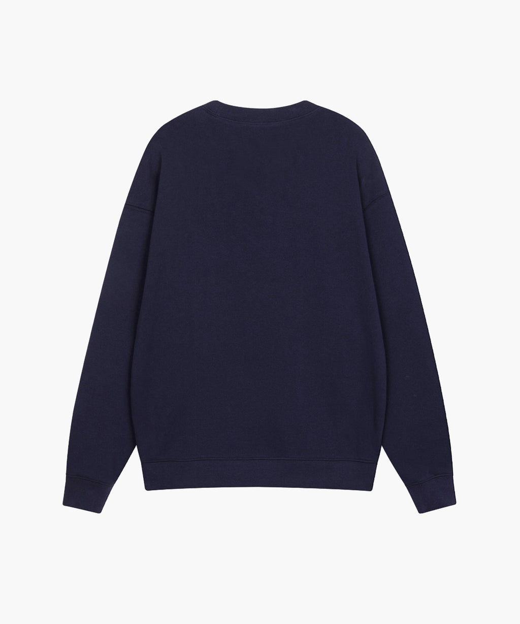 Marithe & Francois Girbaud - Lettering Logo Sweatshirt (Navy) product image 2 | TRAB K-Fashion Australia