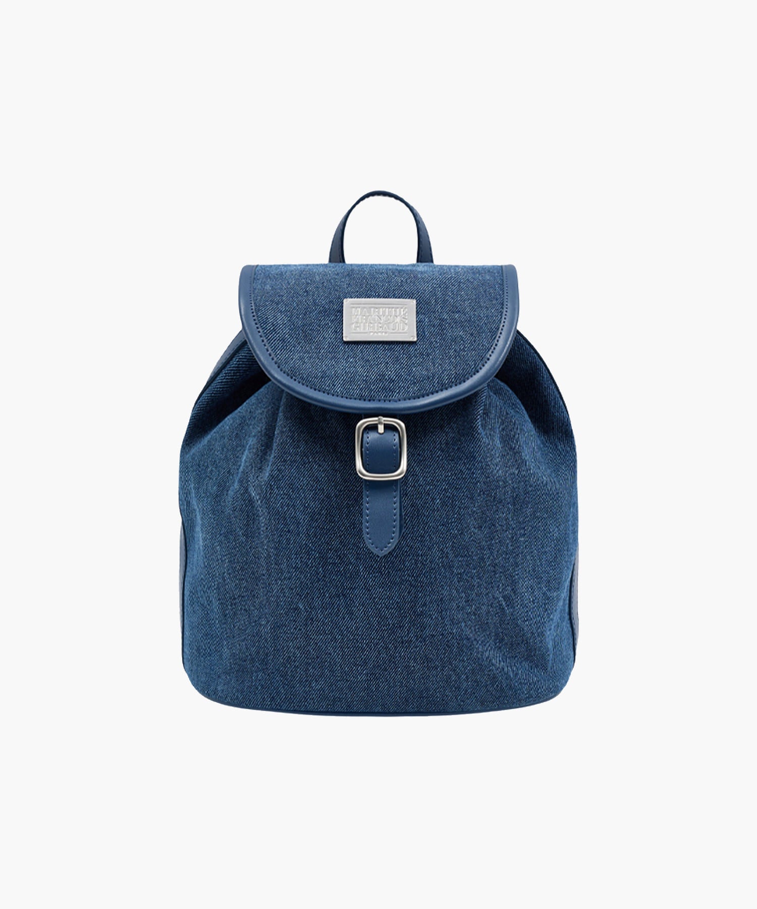Marithe & Francois Girbaud - Classic Logo Buckle Backpack (Dark Blue) product image 1 | TRAB K-Fashion Australia
