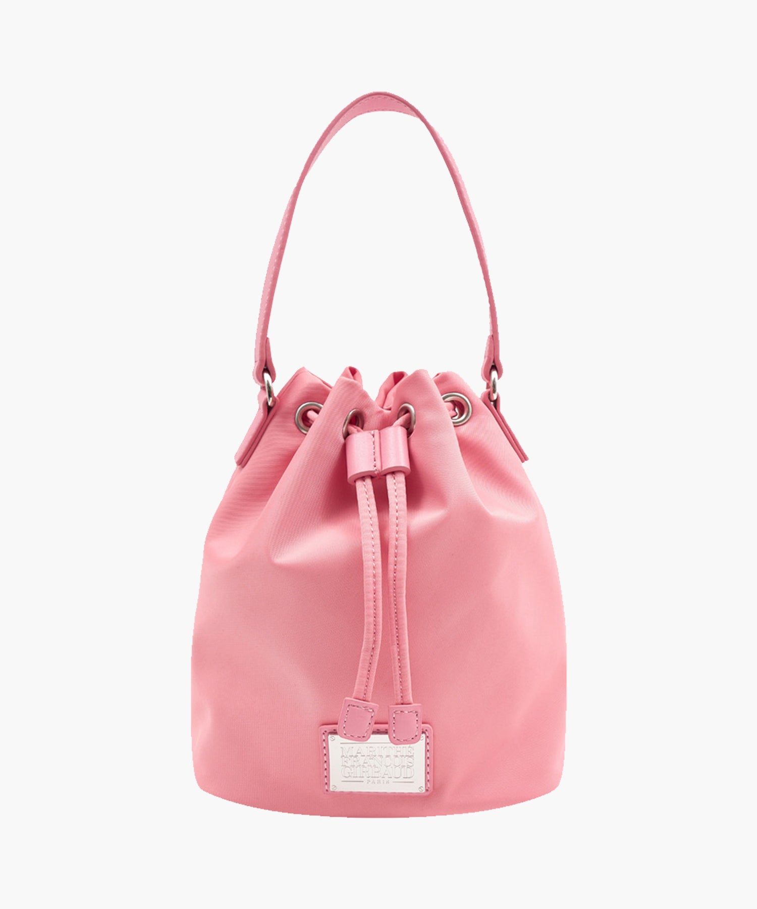 Marithe & Francois Girbaud - Classic Logo Mini Bucket Bag (Pink) product image 1 | TRAB K-Fashion Australia