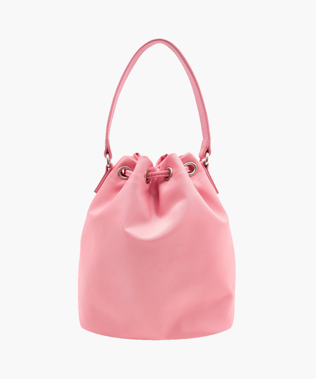 Marithe & Francois Girbaud - Classic Logo Mini Bucket Bag (Pink) product image 2 | TRAB K-Fashion Australia