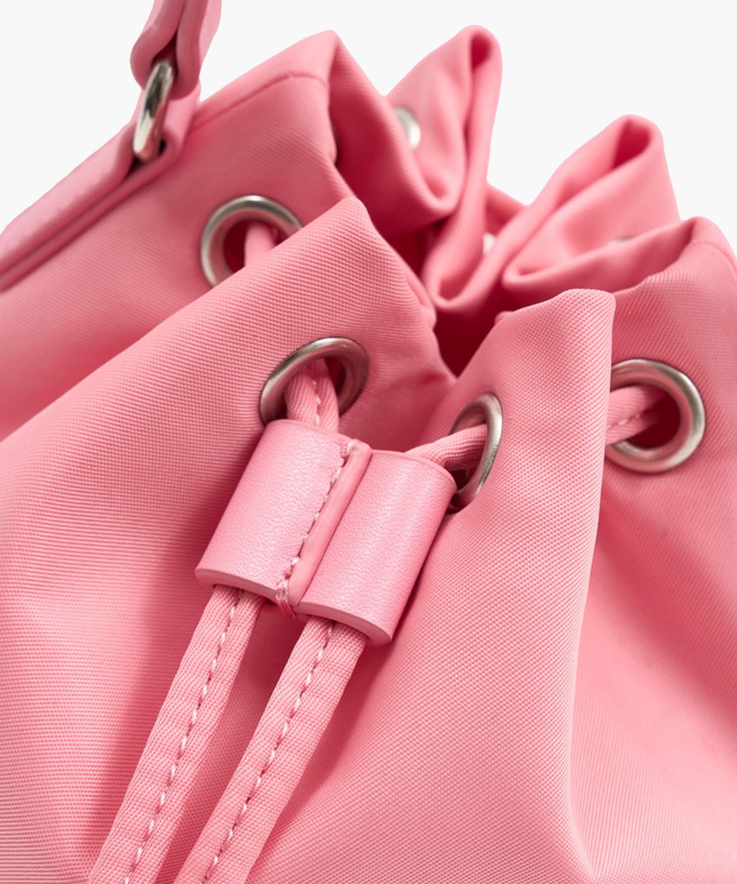 Marithe & Francois Girbaud - Classic Logo Mini Bucket Bag (Pink) product image 3 | TRAB K-Fashion Australia