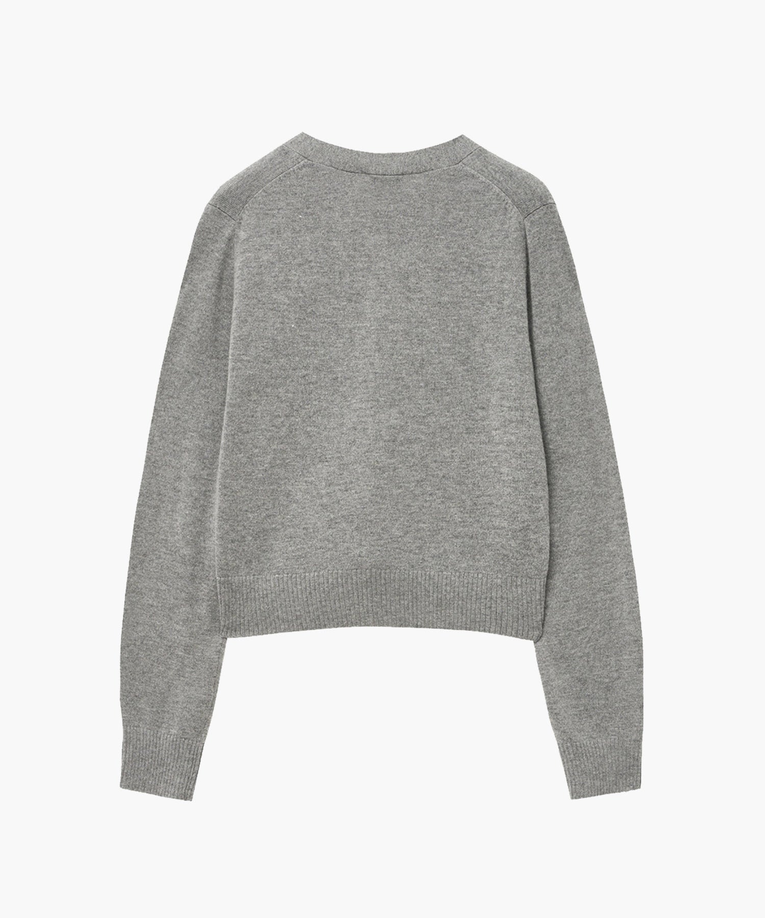 Marithe & Francois Girbaud - Half Sleeve Knit Cardigan Set-up (Gray) product image 13 | TRAB K-Fashion Australia