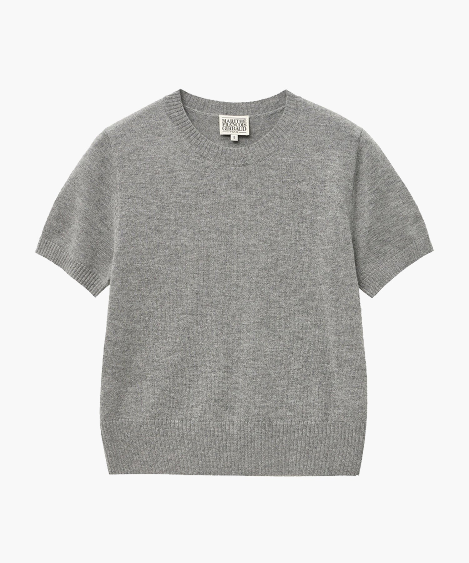 Marithe & Francois Girbaud - Half Sleeve Knit Cardigan Set-up (Gray) product image 14 | TRAB K-Fashion Australia