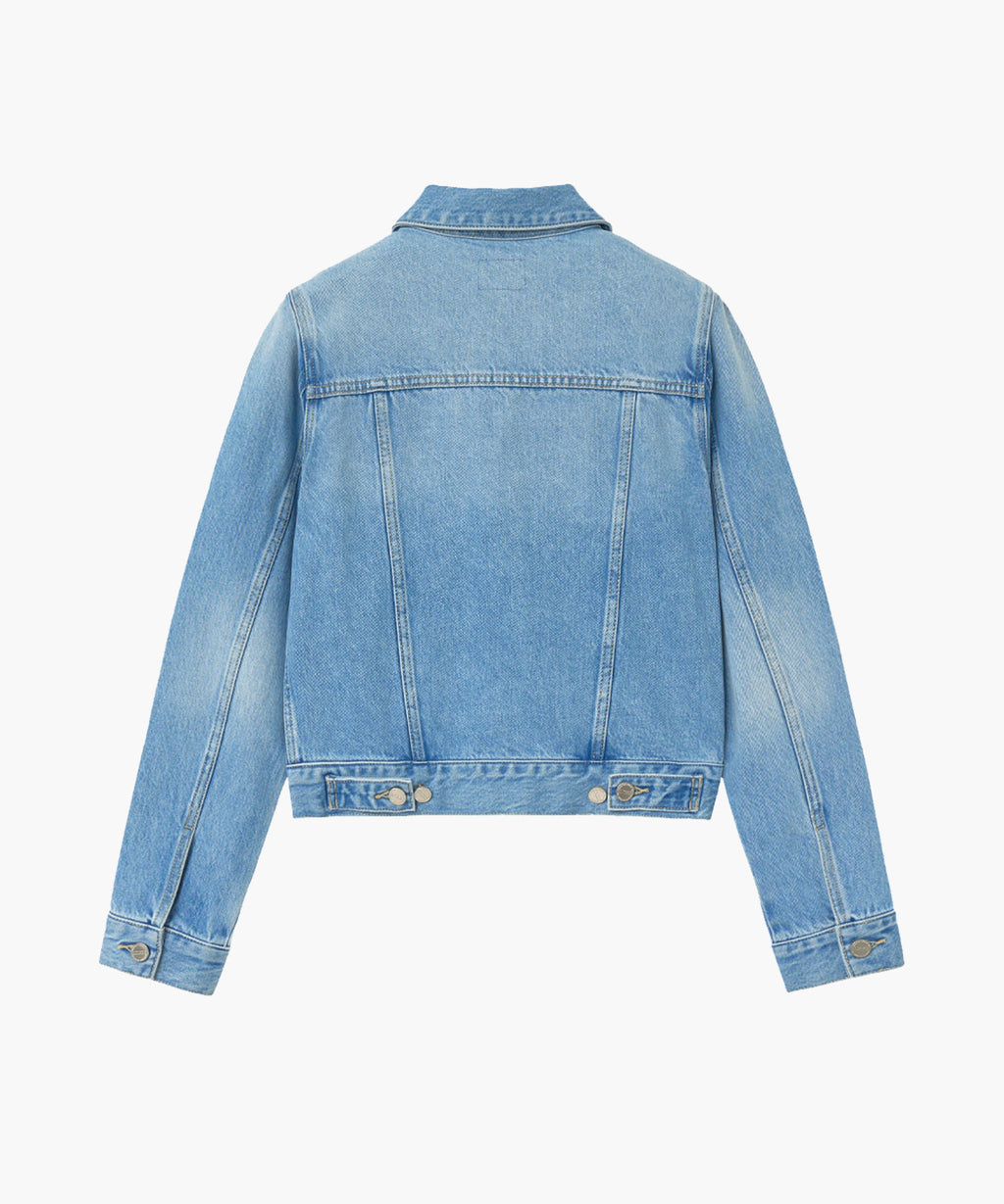 Marithe & Francois Girbaud - Denim Trucker Jacket (Light Blue) product image 2 | TRAB K-Fashion Australia