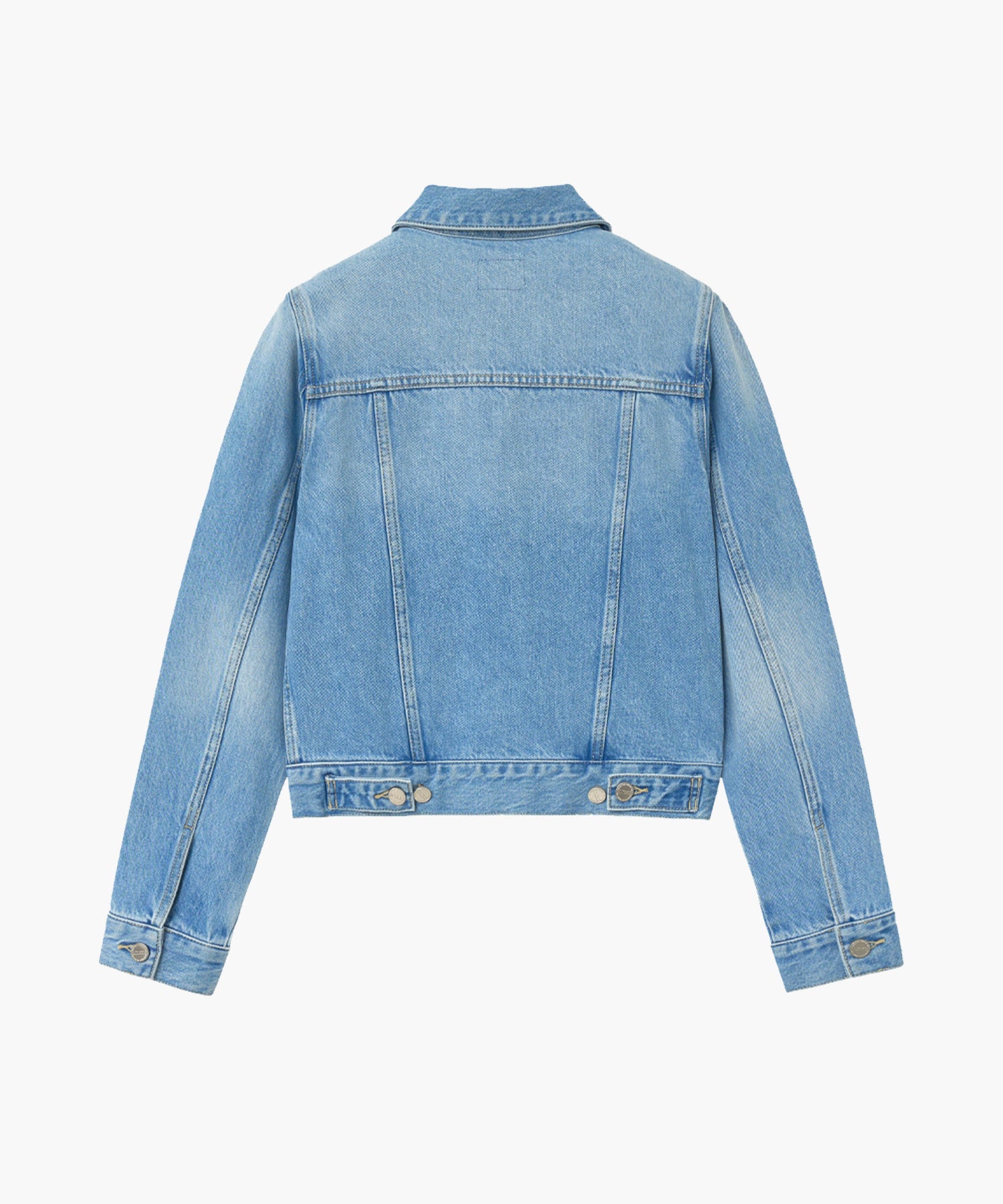 Marithe & Francois Girbaud - Denim Trucker Jacket (Light Blue) product image 2 | TRAB K-Fashion Australia