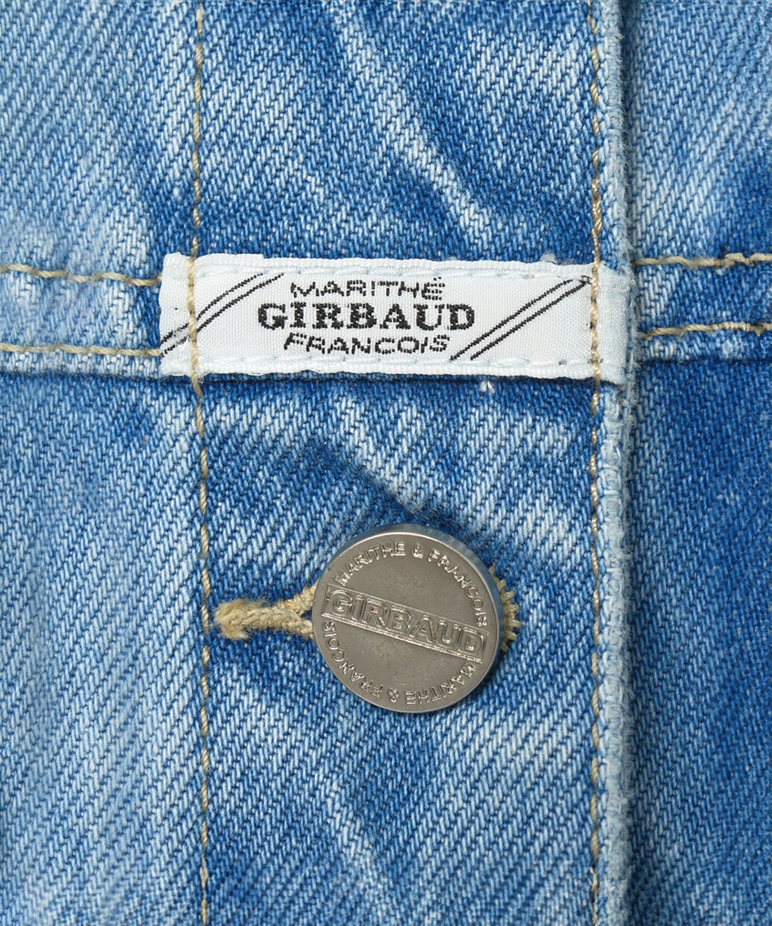 Marithe & Francois Girbaud - Denim Trucker Jacket (Light Blue) product image 4 | TRAB K-Fashion Australia