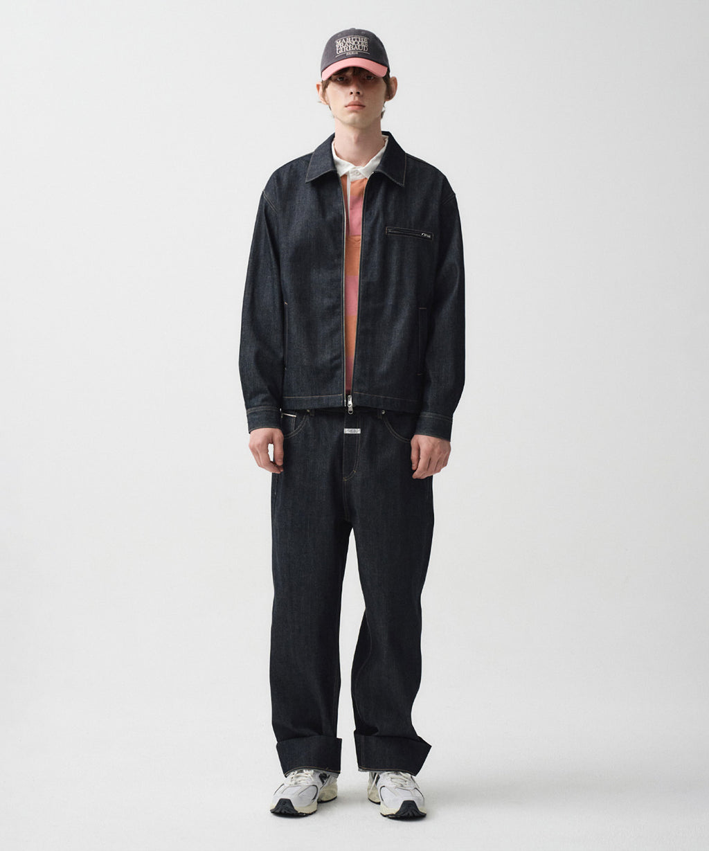 Marithe & Francois Girbaud - Bossa Selvage Denim Jacket (Dark Blue) product image 3 | TRAB K-Fashion Australia