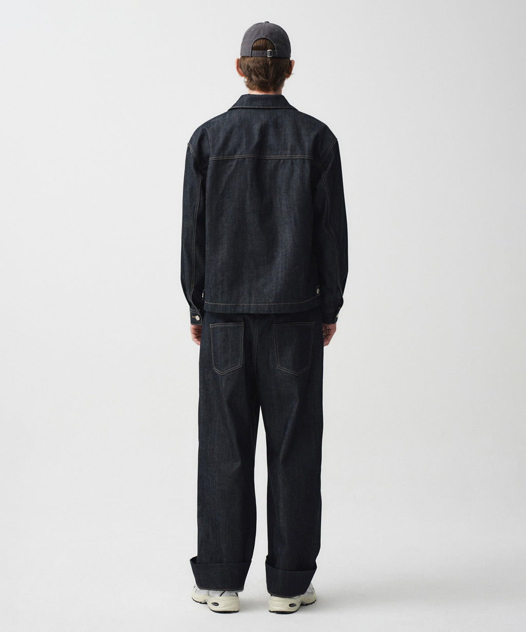 Marithe & Francois Girbaud - Bossa Selvage Denim Jacket (Dark Blue) product image 5 | TRAB K-Fashion Australia