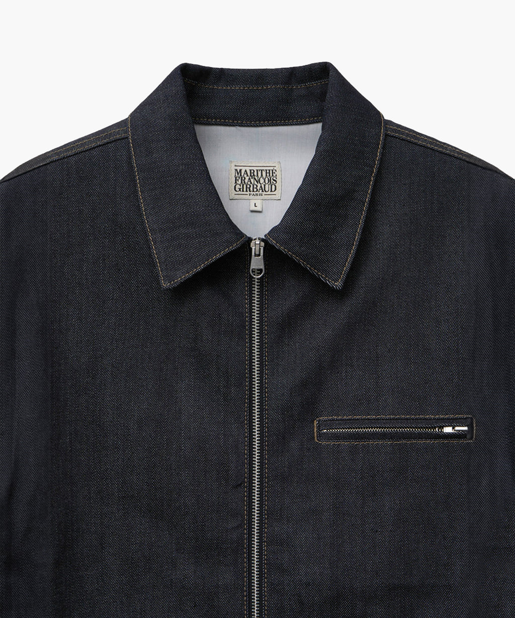 Marithe & Francois Girbaud - Bossa Selvage Denim Jacket (Dark Blue) product image 8 | TRAB K-Fashion Australia