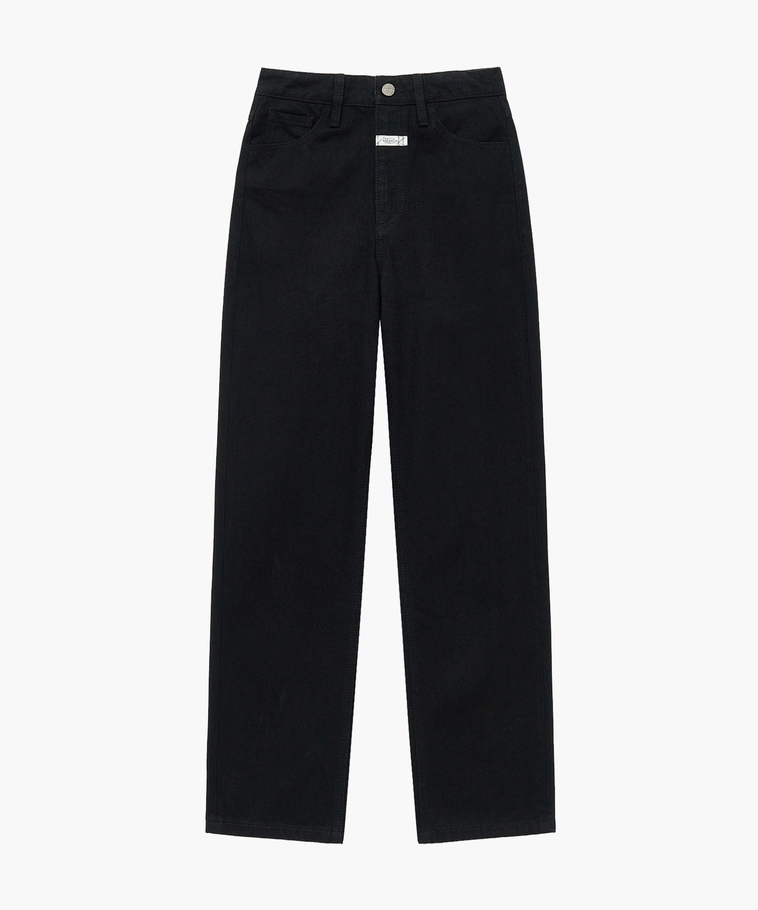 Marithe & Francois Girbaud - Straight Crop Denim Pants (Black) product image 5 | TRAB K-Fashion Australia