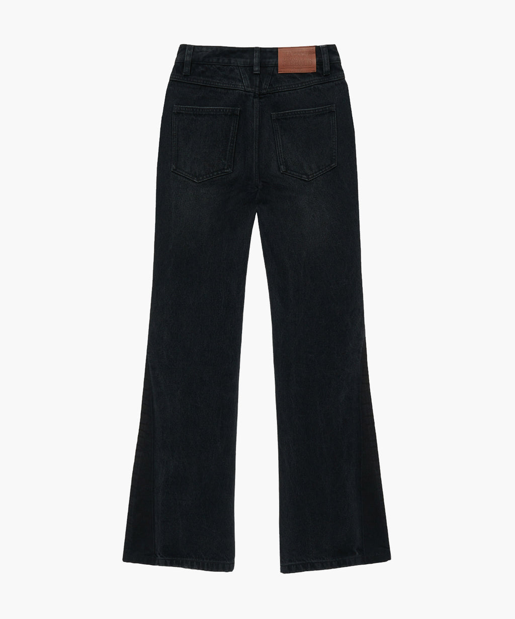 Marithe & Francois Girbaud - Flare Denim Pants (Black) product image 6 | TRAB K-Fashion Australia