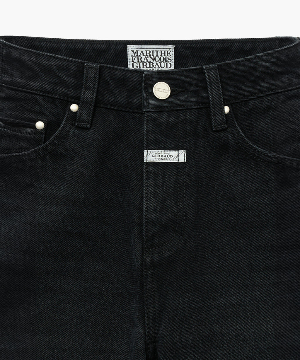 Marithe & Francois Girbaud - Flare Denim Pants (Black) product image 7 | TRAB K-Fashion Australia