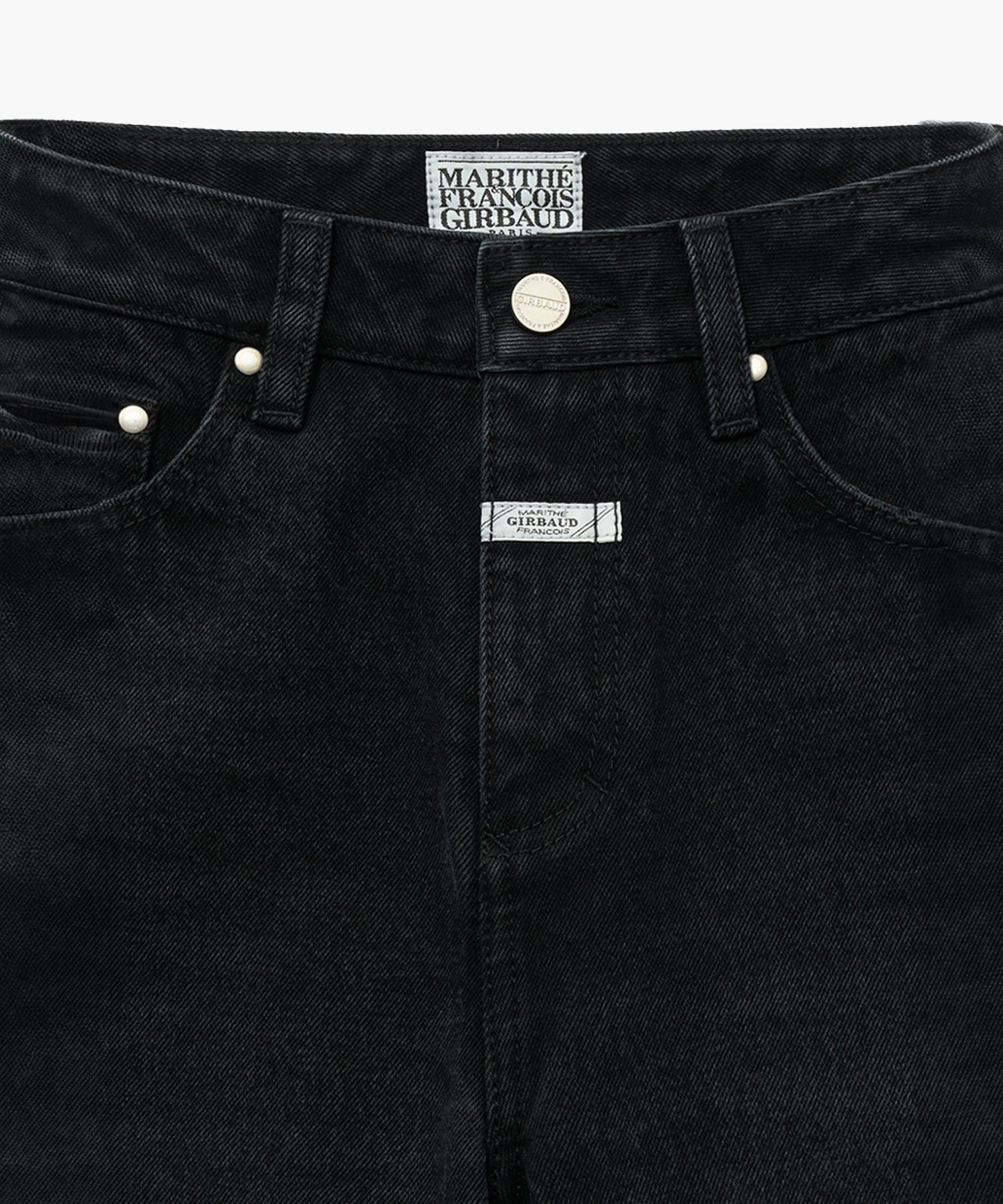 Marithe & Francois Girbaud - Flare Denim Pants (Black) product image 7 | TRAB K-Fashion Australia