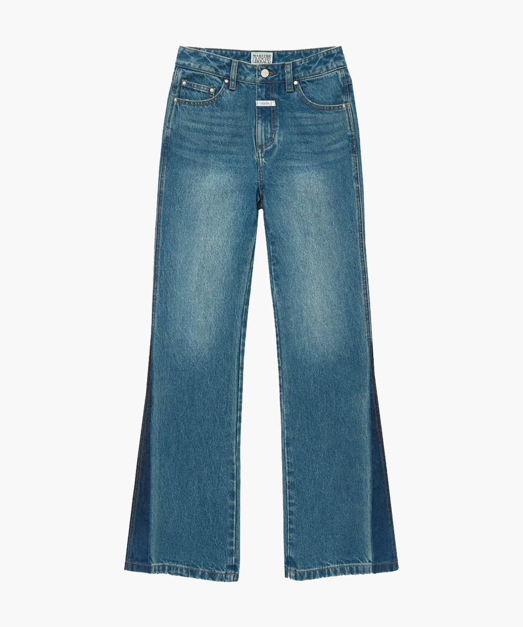 Marithe & Francois Girbaud - Flare Denim Pants (Blue) product image 7 | TRAB K-Fashion Australia