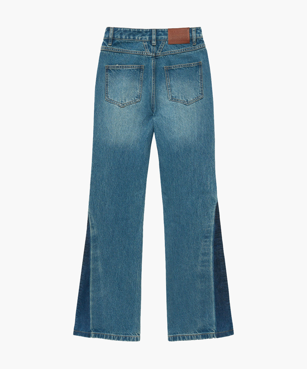 Marithe & Francois Girbaud - Flare Denim Pants (Blue) product image 8 | TRAB K-Fashion Australia