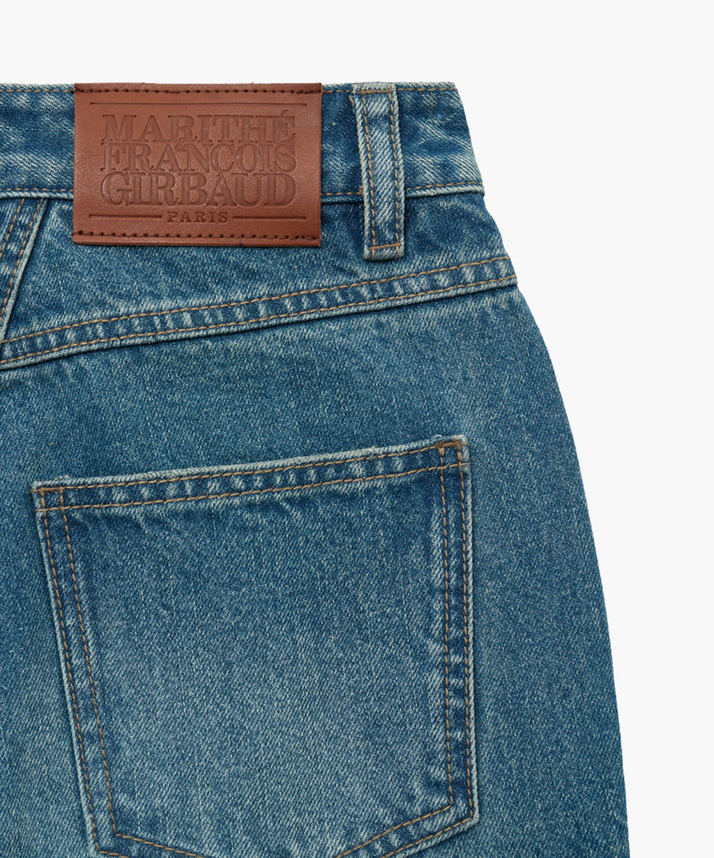 Marithe & Francois Girbaud - Flare Denim Pants (Blue) product image 10 | TRAB K-Fashion Australia