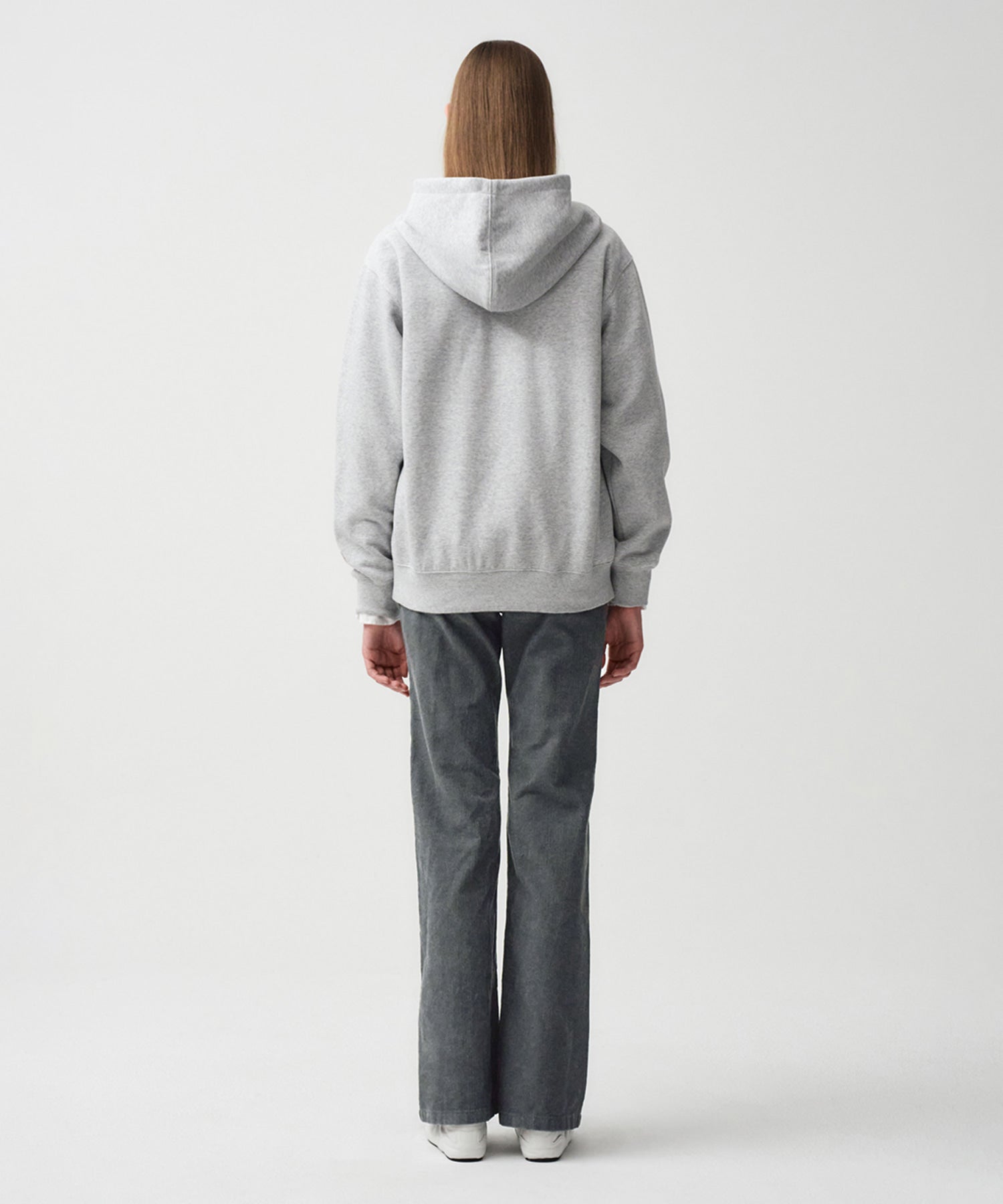 Marithe & Francois Girbaud - Corduroy Boots Cut Pants (Charcoal) product image 5 | TRAB K-Fashion Australia