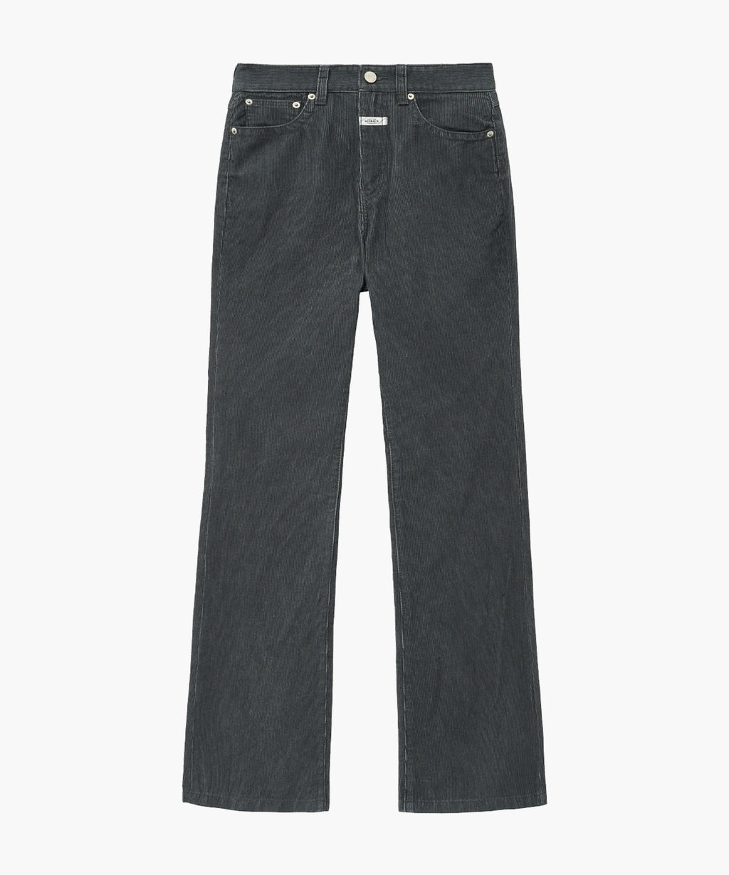 Marithe & Francois Girbaud - Corduroy Boots Cut Pants (Charcoal) product image 7 | TRAB K-Fashion Australia