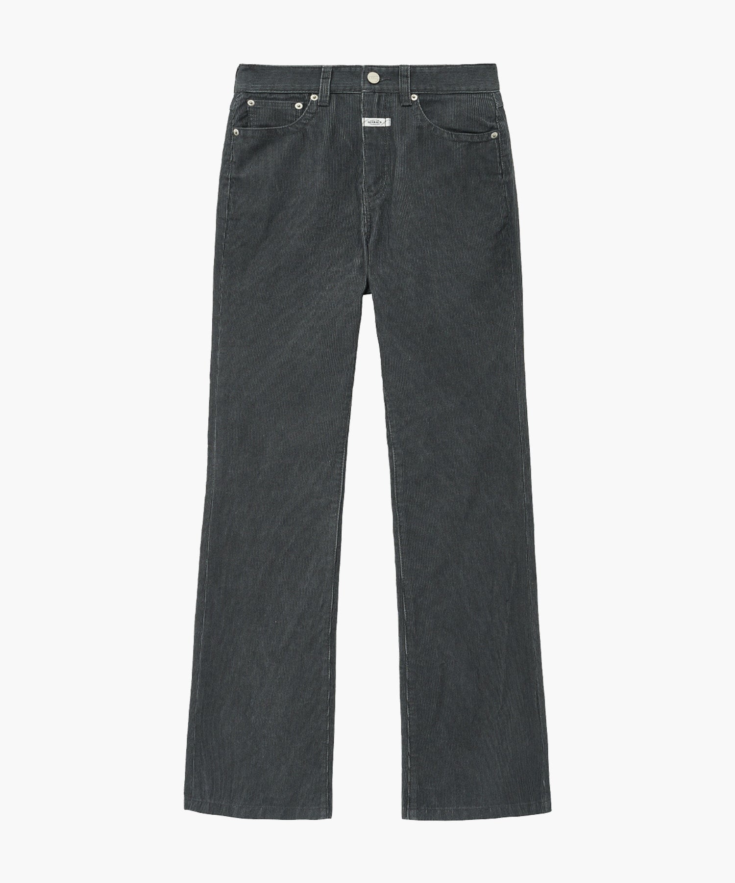 Marithe & Francois Girbaud - Corduroy Boots Cut Pants (Charcoal) product image 7 | TRAB K-Fashion Australia