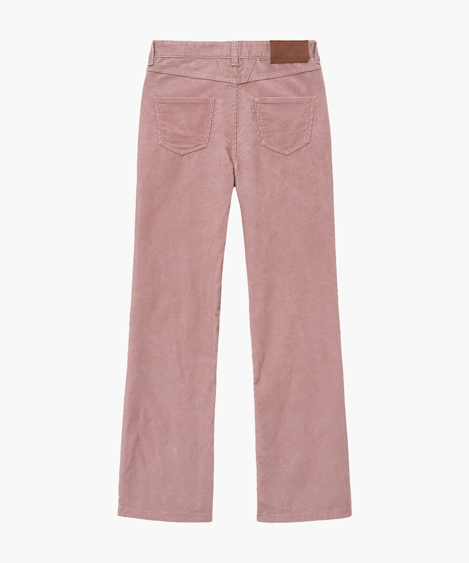 Marithe & Francois Girbaud - Corduroy Boots Cut Pants (Dark Pink) product image 7 | TRAB K-Fashion Australia