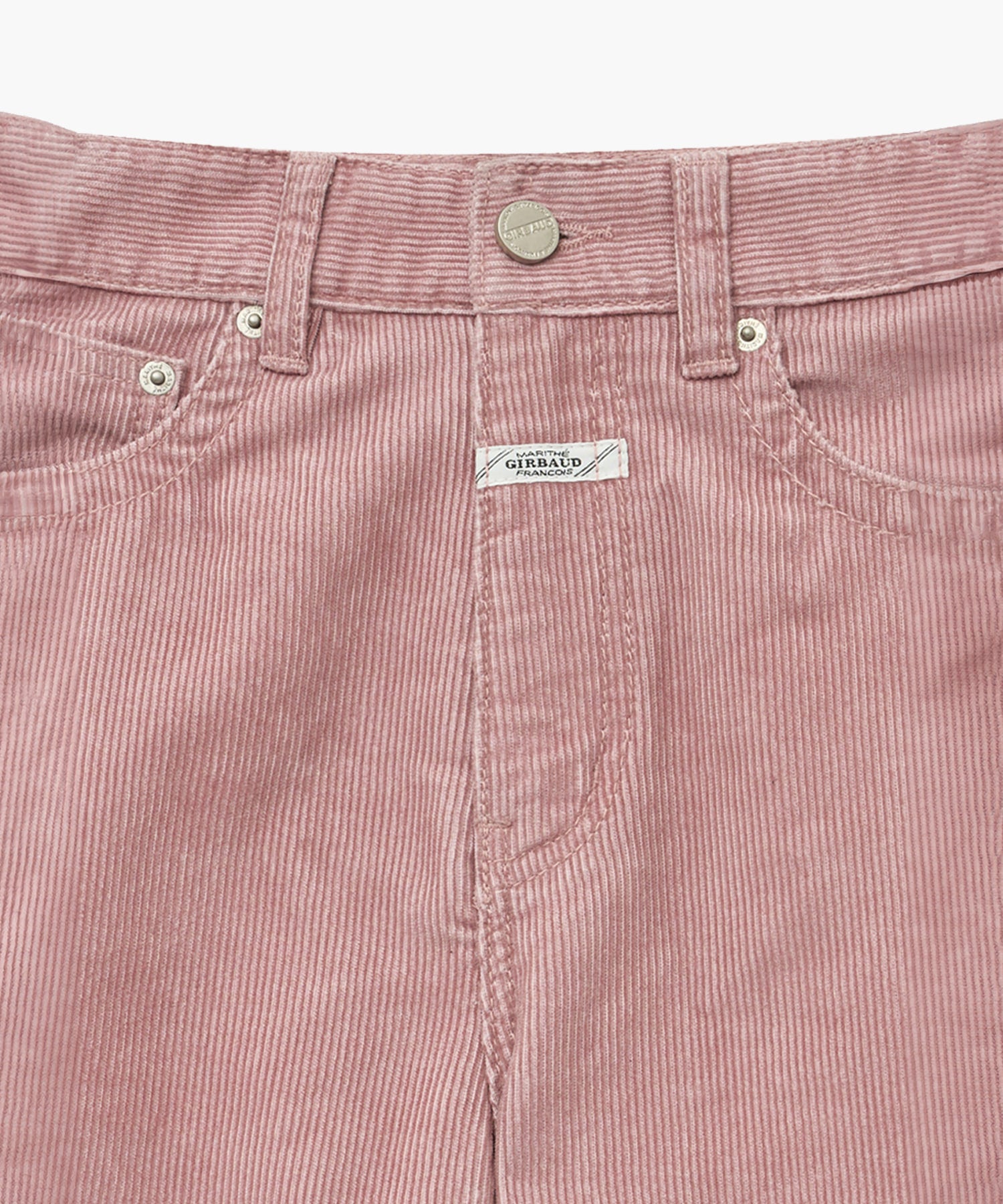 Marithe & Francois Girbaud - Corduroy Boots Cut Pants (Dark Pink) product image 8 | TRAB K-Fashion Australia