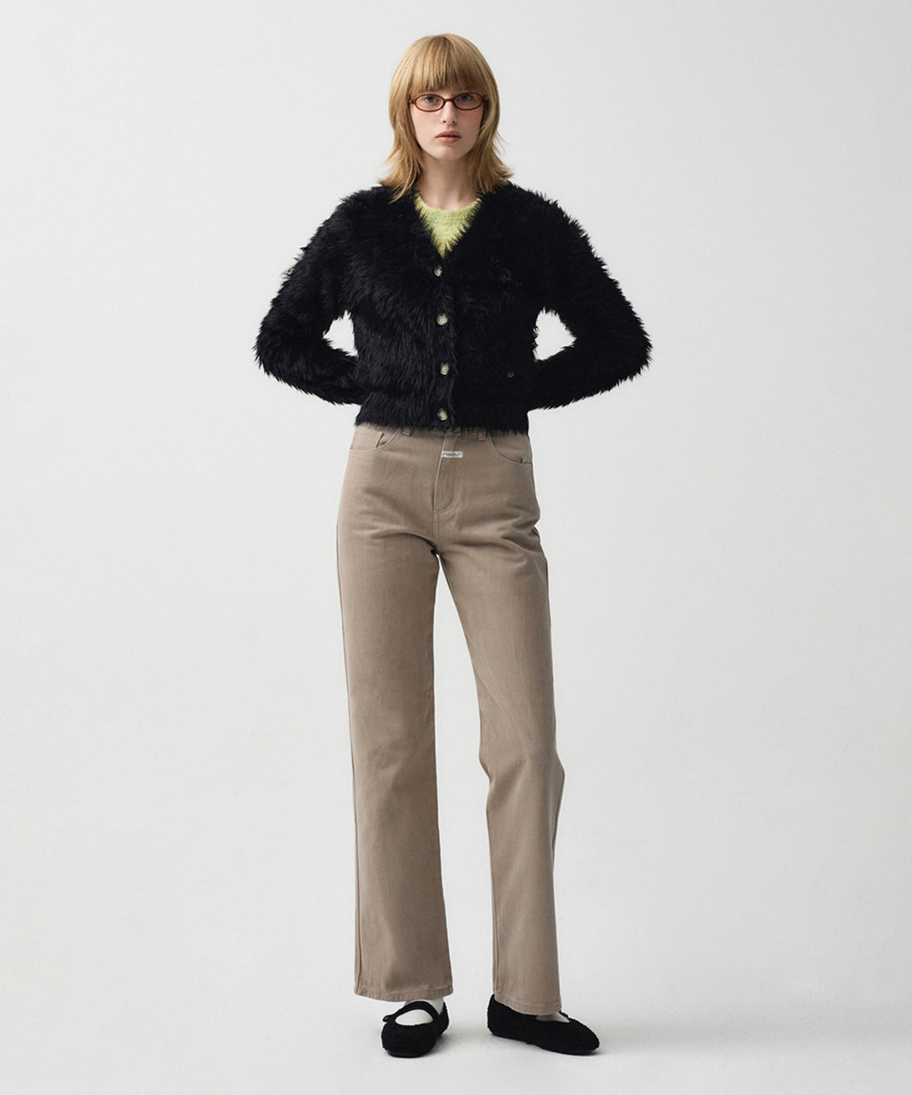 Marithe & Francois Girbaud - Couleur Denim Pants (Beige) product image 3 | TRAB K-Fashion Australia