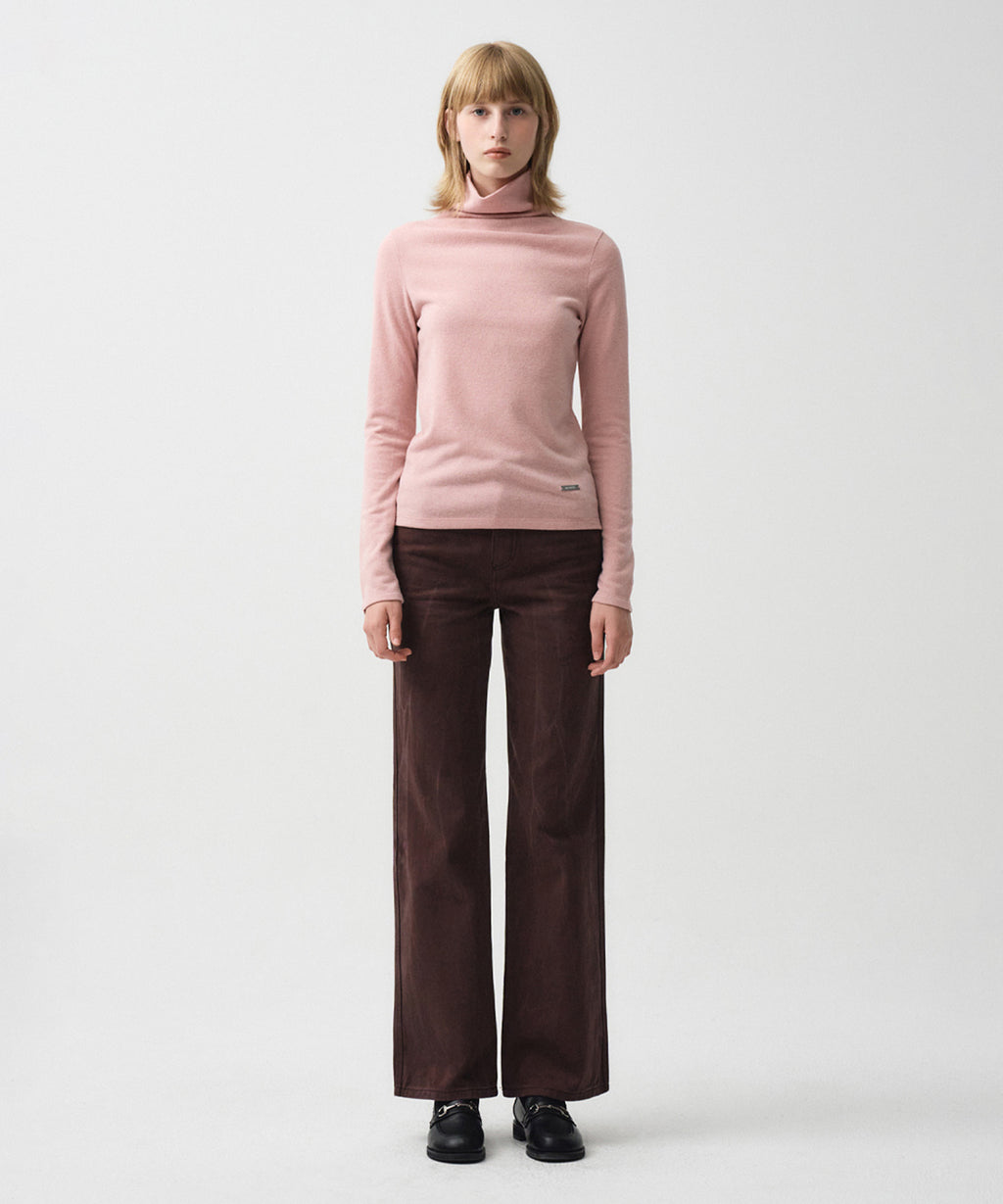 Marithe & Francois Girbaud - Couleur Denim Pants (Burgundy) product image 3 | TRAB K-Fashion Australia