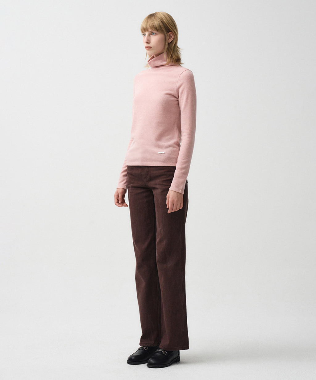 Marithe & Francois Girbaud - Couleur Denim Pants (Burgundy) product image 4 | TRAB K-Fashion Australia