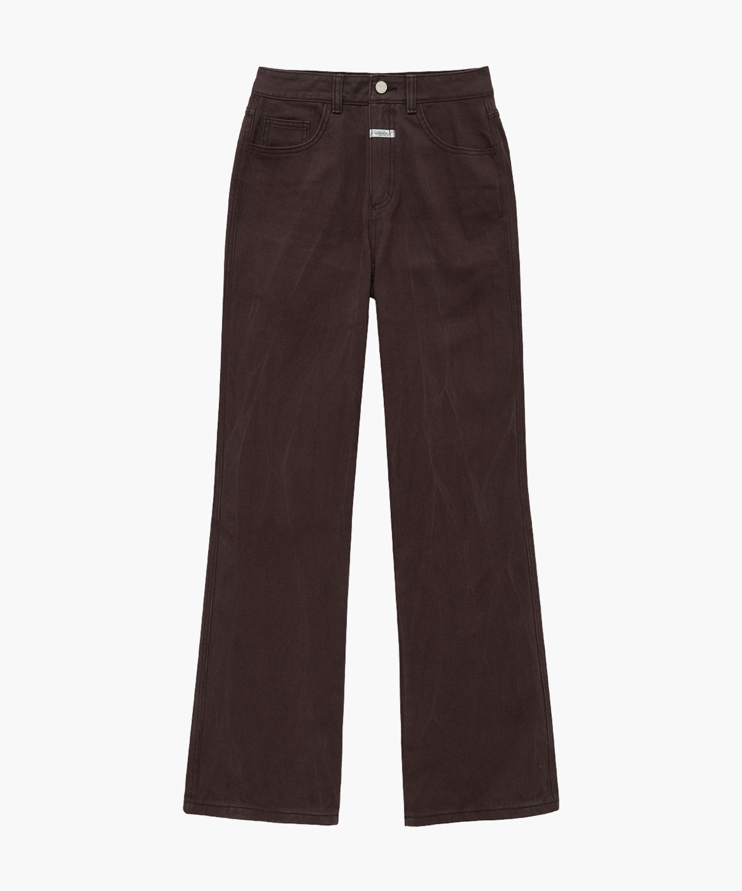 Marithe & Francois Girbaud - Couleur Denim Pants (Burgundy) product image 6 | TRAB K-Fashion Australia