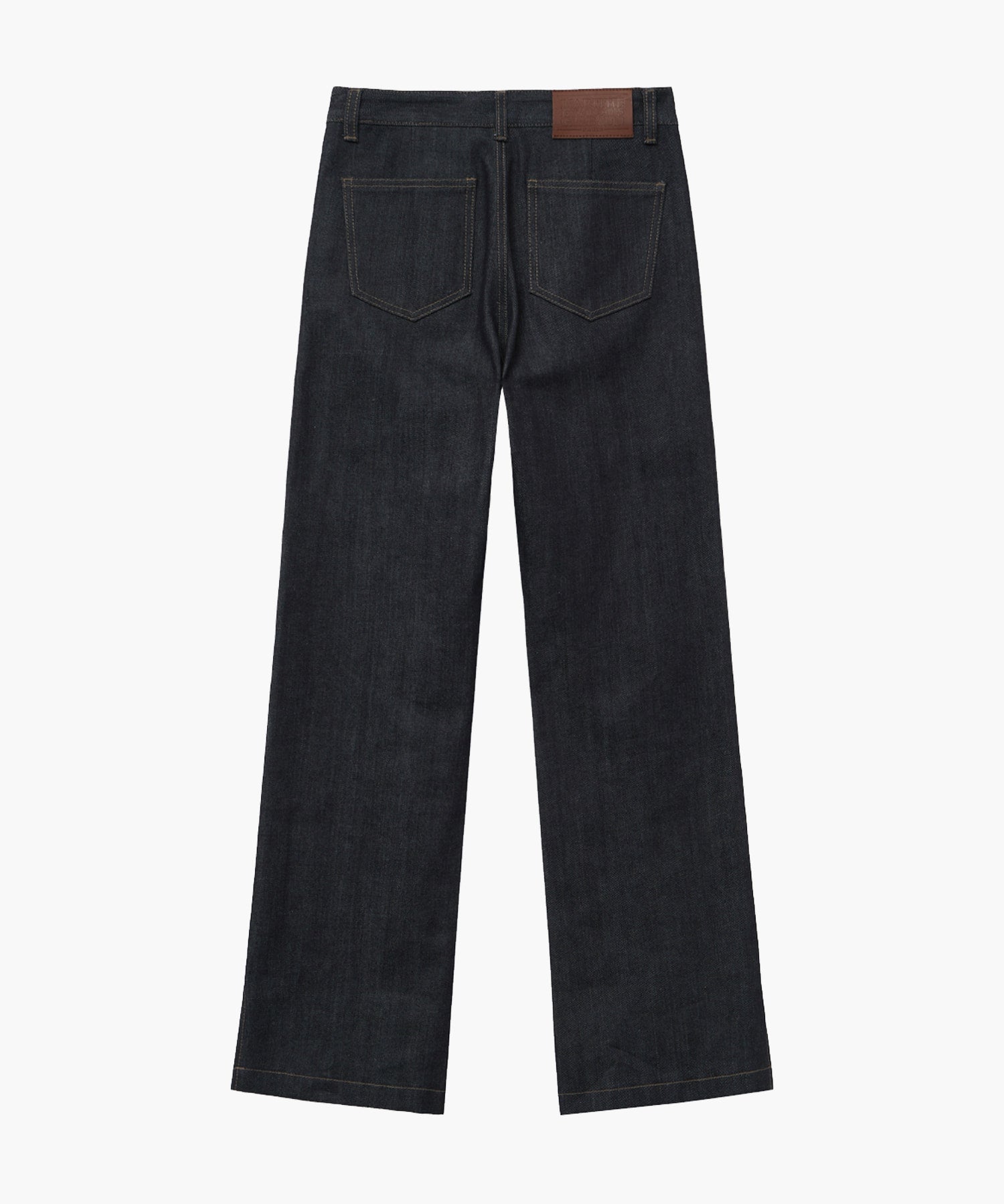 Marithe & Francois Girbaud - Bossa Selvage Denim Slit Pants (Dark Blue) product image 9 | TRAB K-Fashion Australia