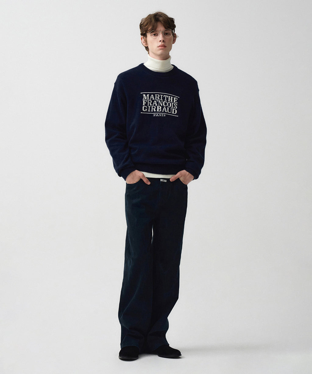 Marithe & Francois Girbaud - Couleur Denim Pants (Dark Navy) product image 1 | TRAB K-Fashion Australia