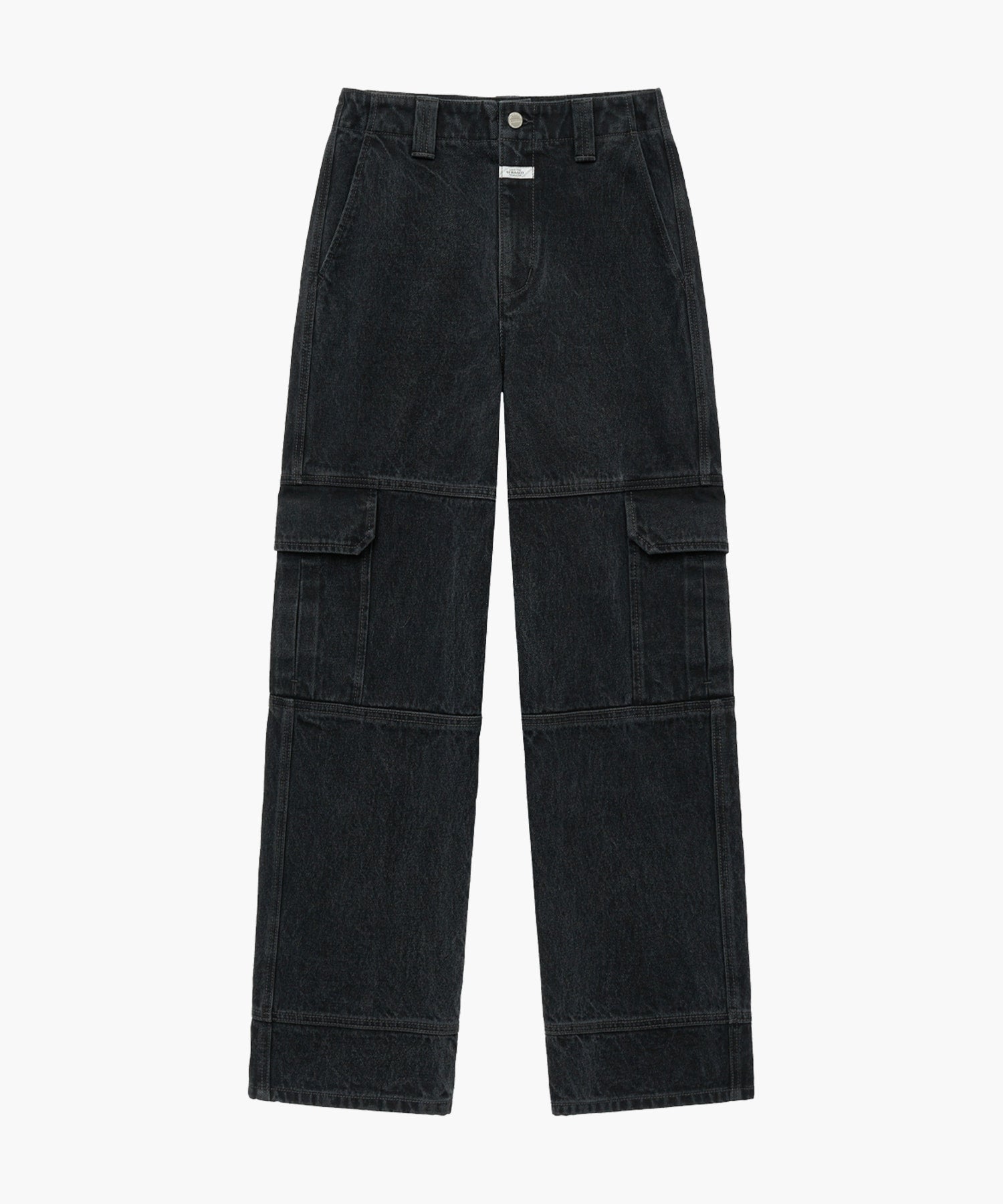 Marithe & Francois Girbaud - Cargo Denim Pants (Stone Black) product image 7 | TRAB K-Fashion Australia