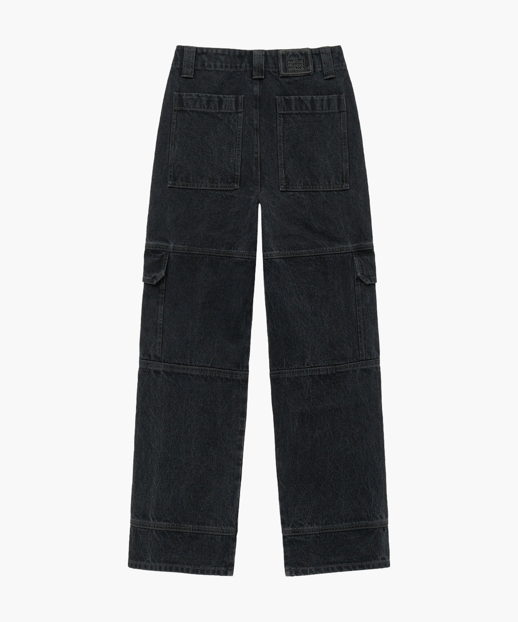 Marithe & Francois Girbaud - Cargo Denim Pants (Stone Black) product image 8 | TRAB K-Fashion Australia
