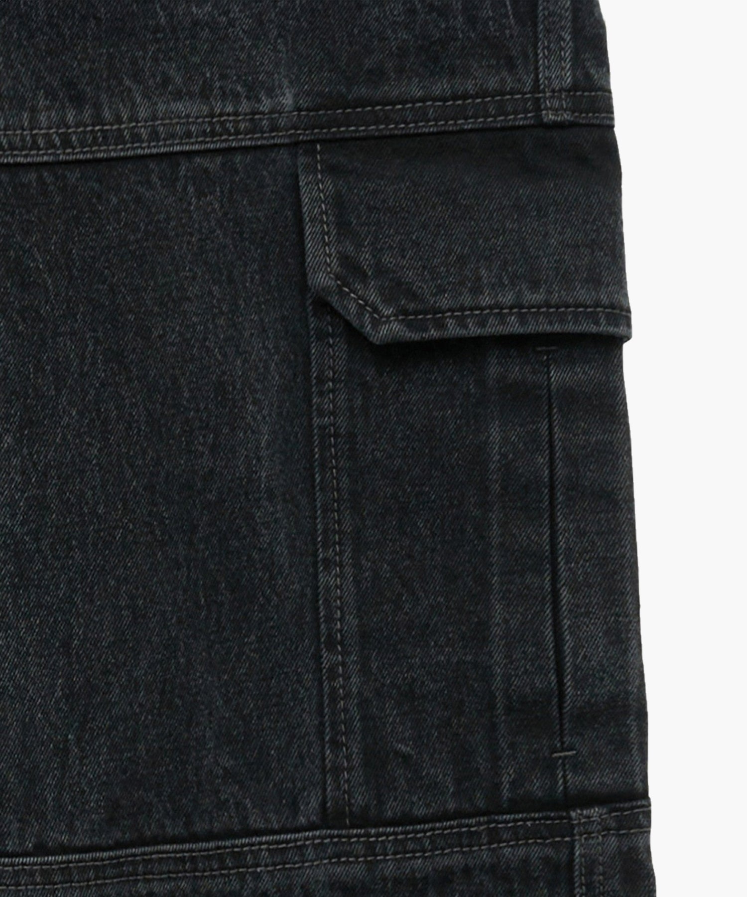 Marithe & Francois Girbaud - Cargo Denim Pants (Stone Black) product image 10 | TRAB K-Fashion Australia