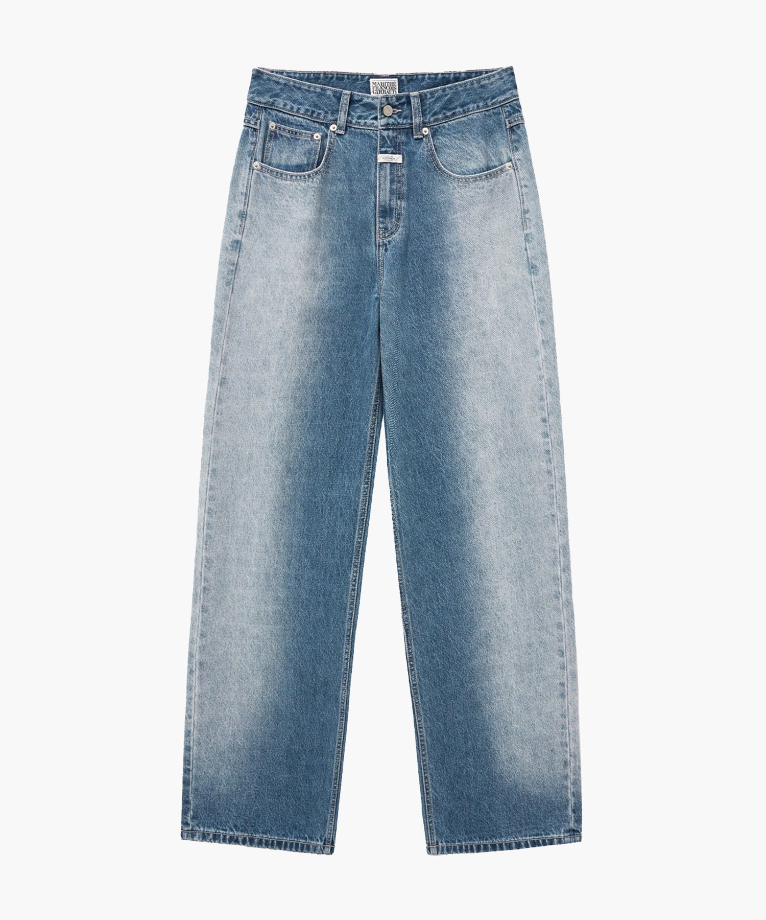 Marithe & Francois Girbaud - Gradation Washed Denim Pants (Blue) product image 5 | TRAB K-Fashion Australia