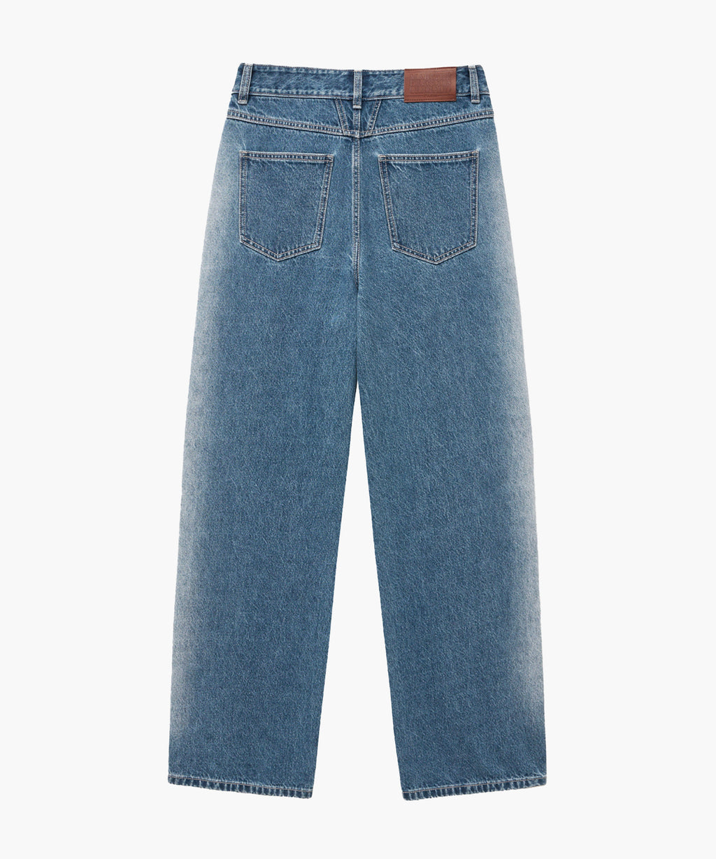 Marithe & Francois Girbaud - Gradation Washed Denim Pants (Blue) product image 6 | TRAB K-Fashion Australia