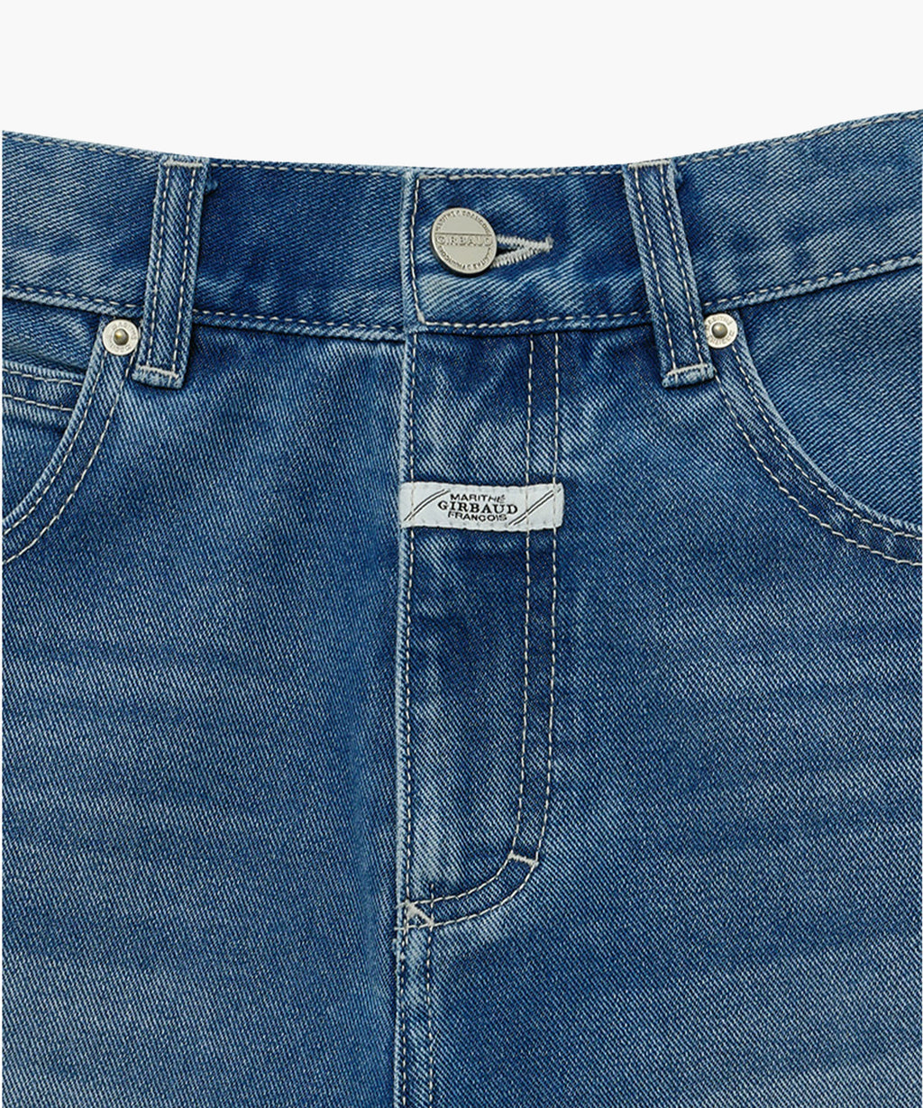 Marithe & Francois Girbaud - Patch Work Denim Pants (Blue) product image 7 | TRAB K-Fashion Australia