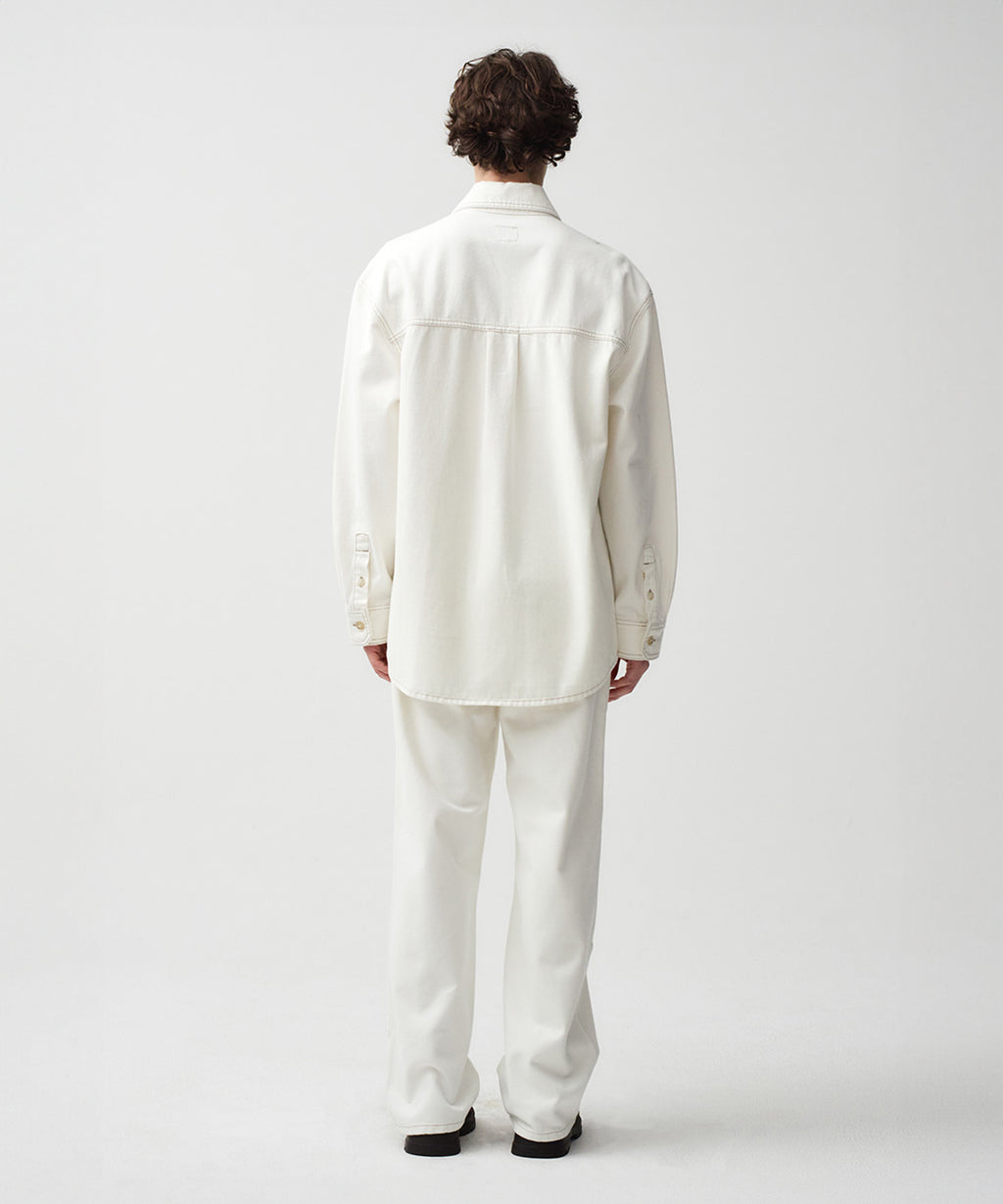 Marithe & Francois Girbaud - Patch Work Denim Pants (Ecru) product image 3 | TRAB K-Fashion Australia