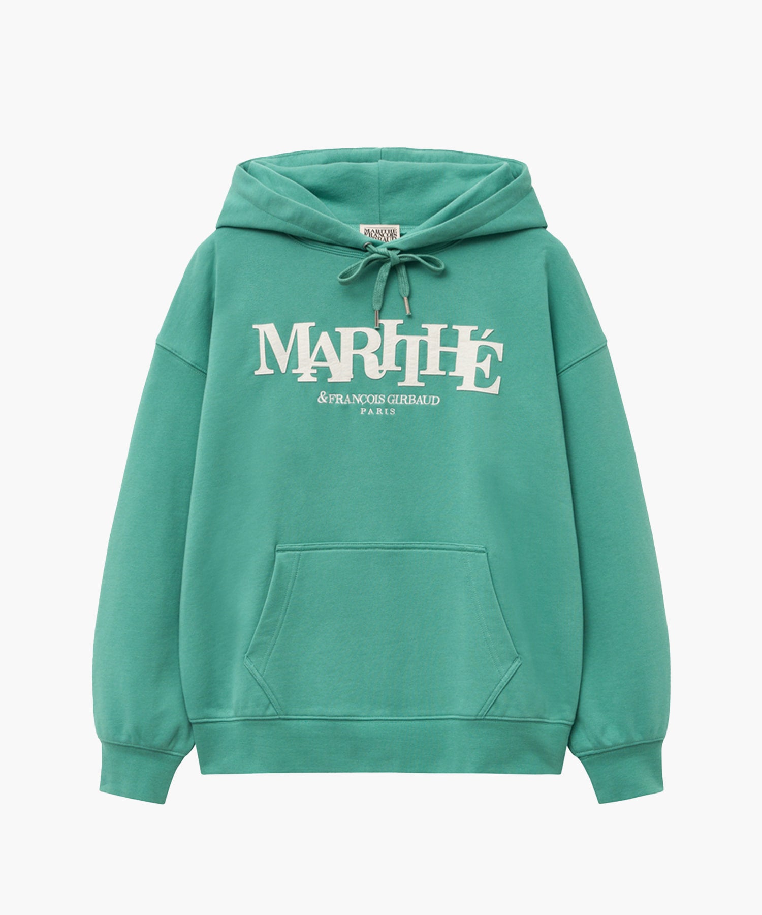 Marithe & Francois Girbaud - Applique Logo Oversized Hoodie (Mint) product image 6 | TRAB K-Fashion Australia